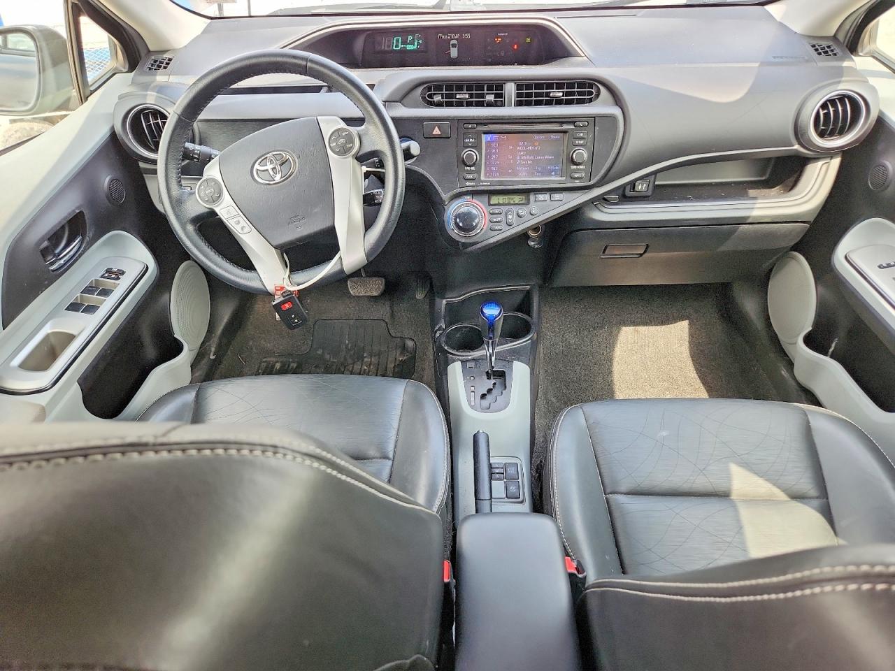 2013 Toyota Prius C Four Gray vin: JTDKDTB36D1551698