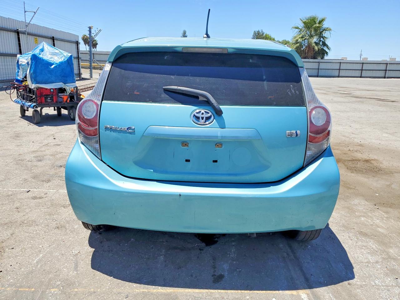 2012 Toyota Prius C Two Синий vin: JTDKDTB37C1011484