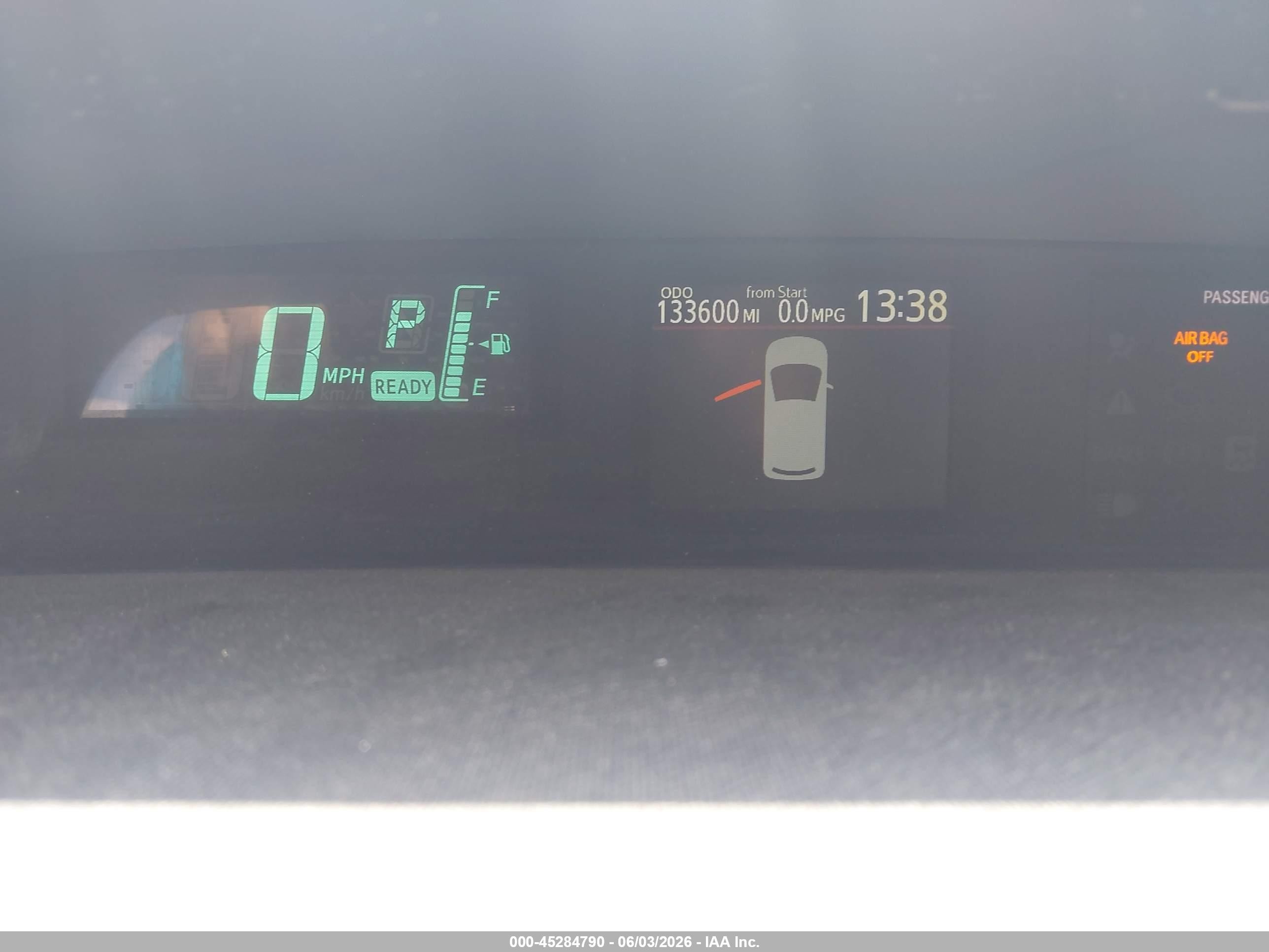 2013 Toyota Prius C One Blue vin: JTDKDTB38D1043913