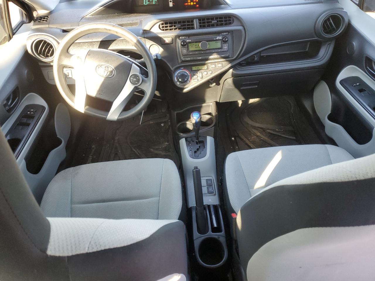 2013 Toyota Prius C Blue vin: JTDKDTB38D1546292