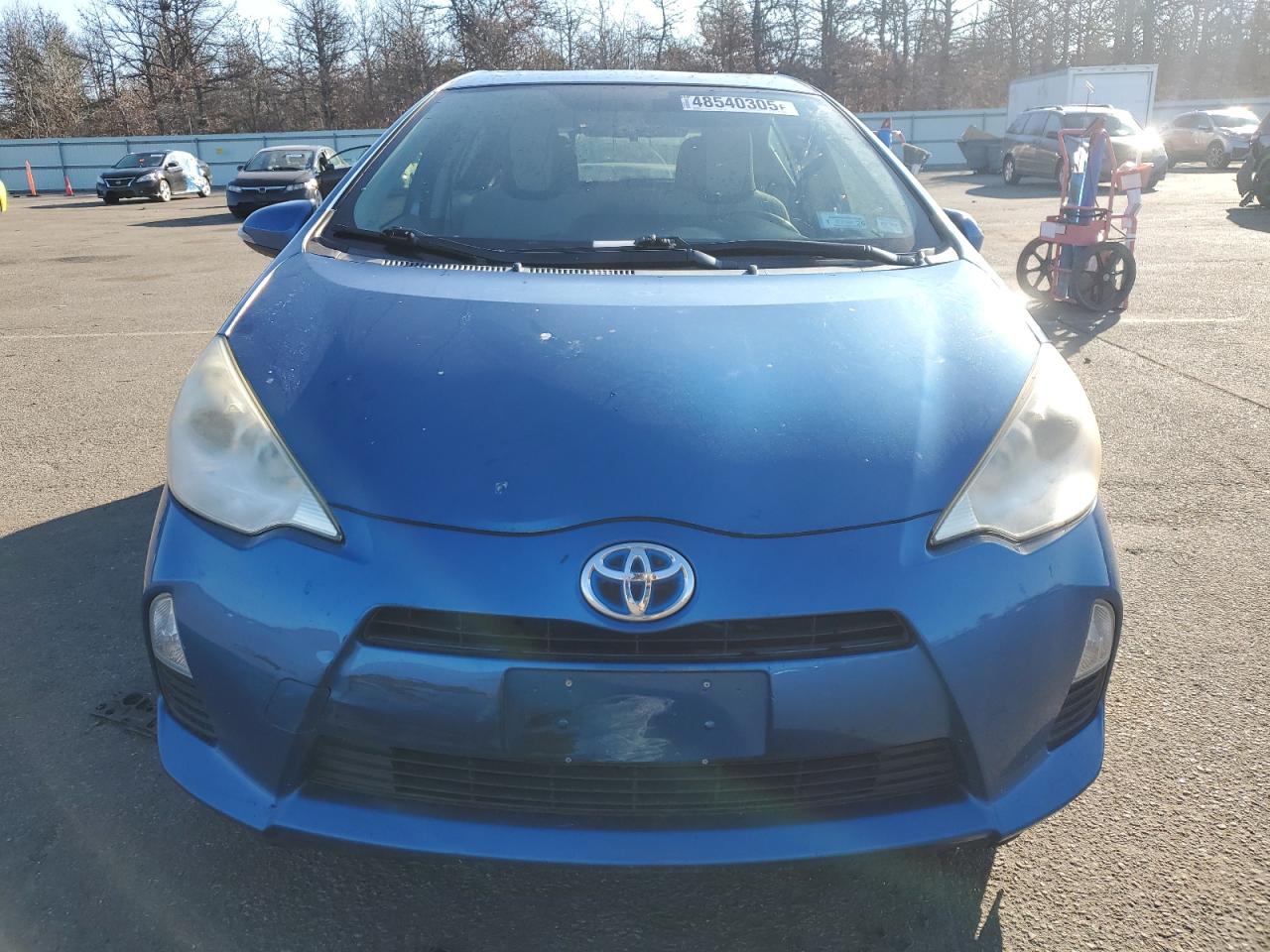 2013 Toyota Prius C Blue vin: JTDKDTB38D1546292