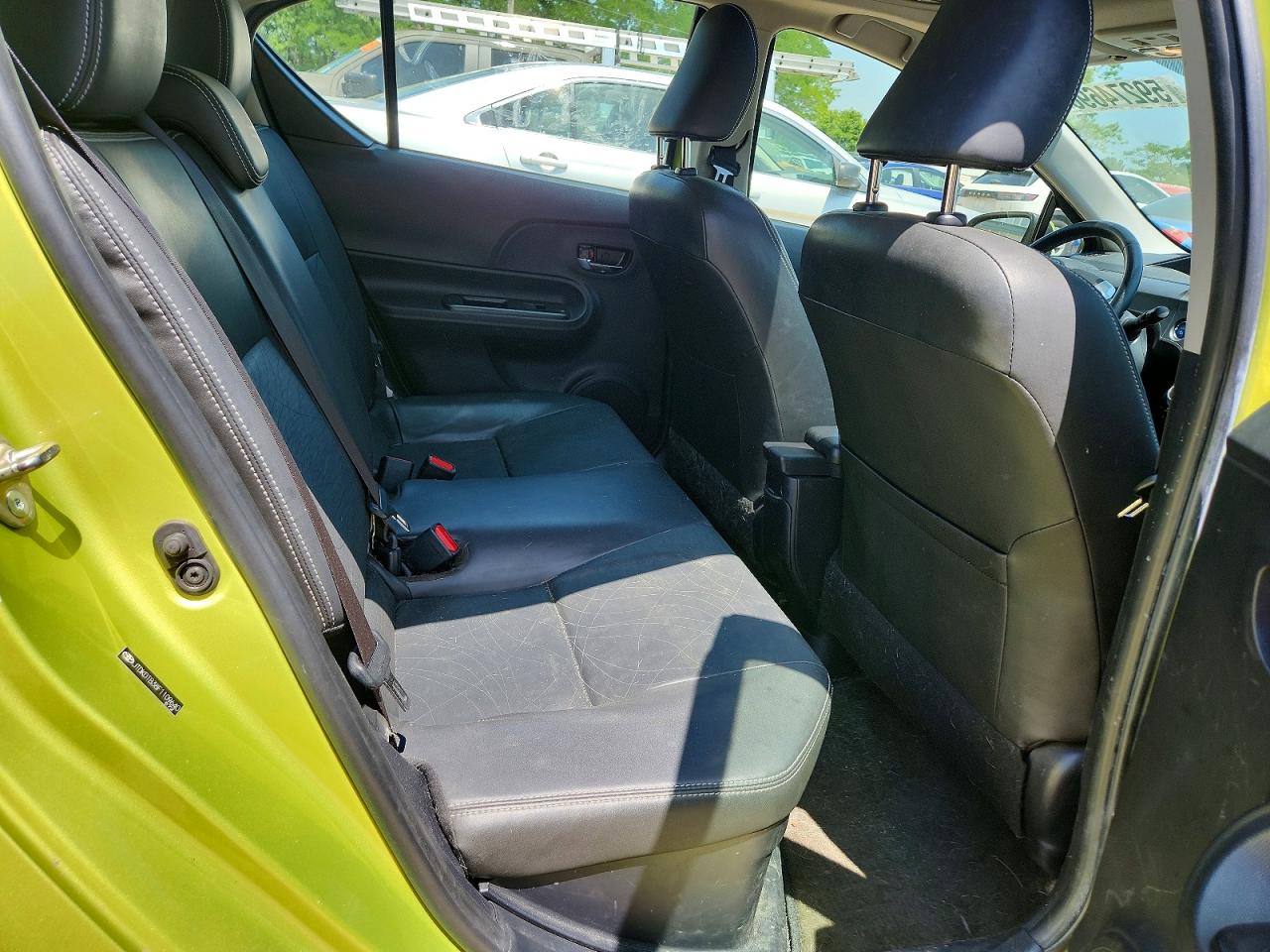 2015 Toyota Prius C Four Green vin: JTDKDTB38F1109640