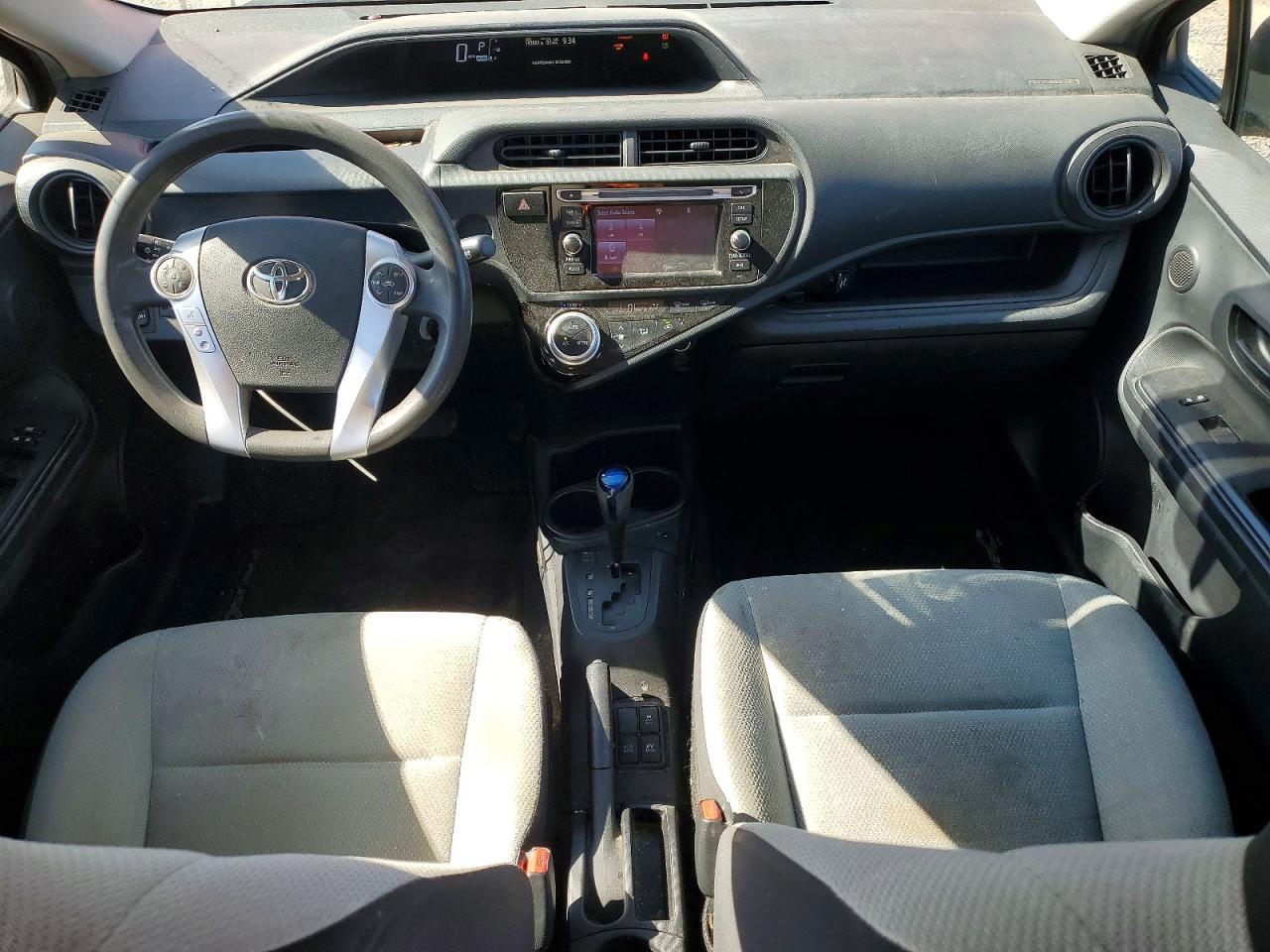 2015 Toyota Prius C One Red vin: JTDKDTB38F1114367