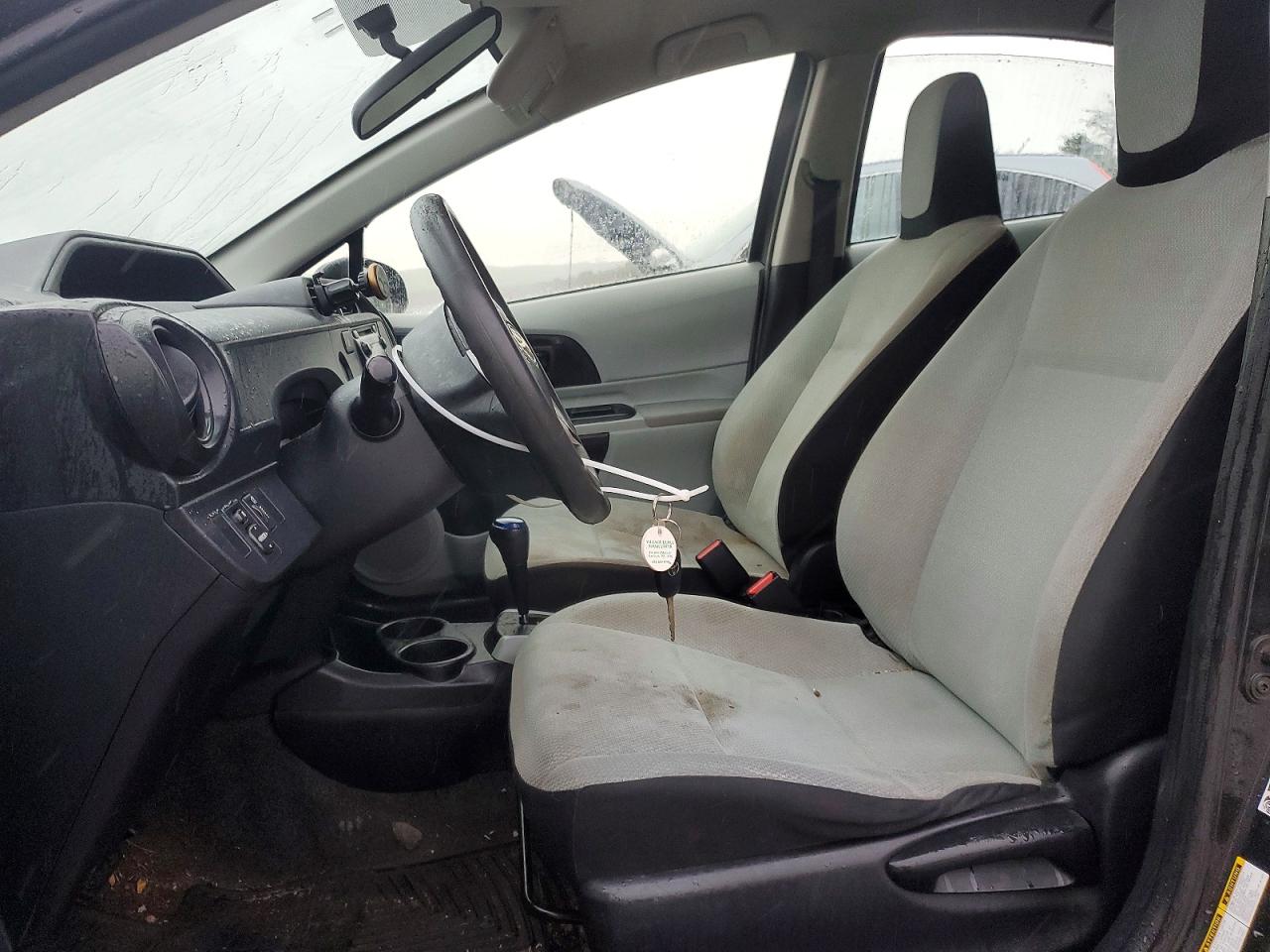 2012 Toyota Prius C One Black vin: JTDKDTB39C1008862