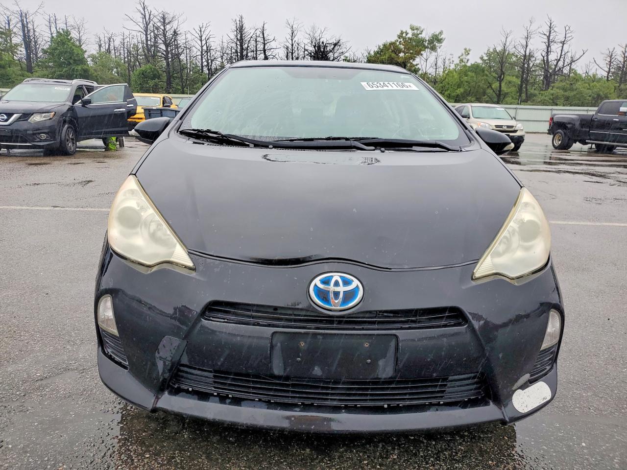 2012 Toyota Prius C One Black vin: JTDKDTB39C1008862