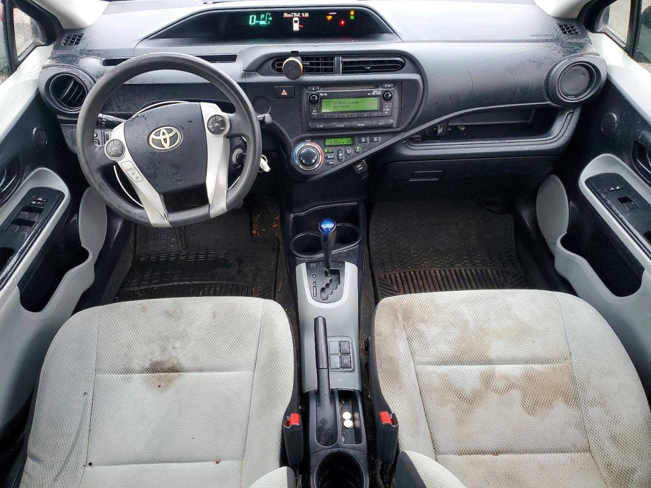 2012 Toyota Prius C One Black vin: JTDKDTB39C1008862