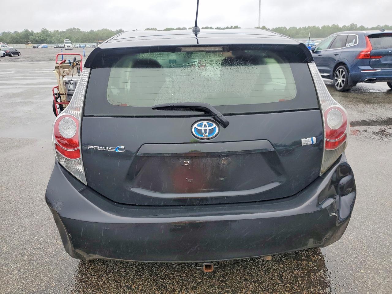2012 Toyota Prius C One Black vin: JTDKDTB39C1008862