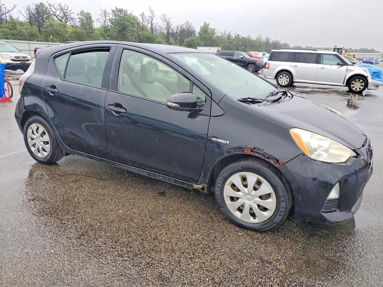 2012 Toyota Prius C One Black vin: JTDKDTB39C1008862
