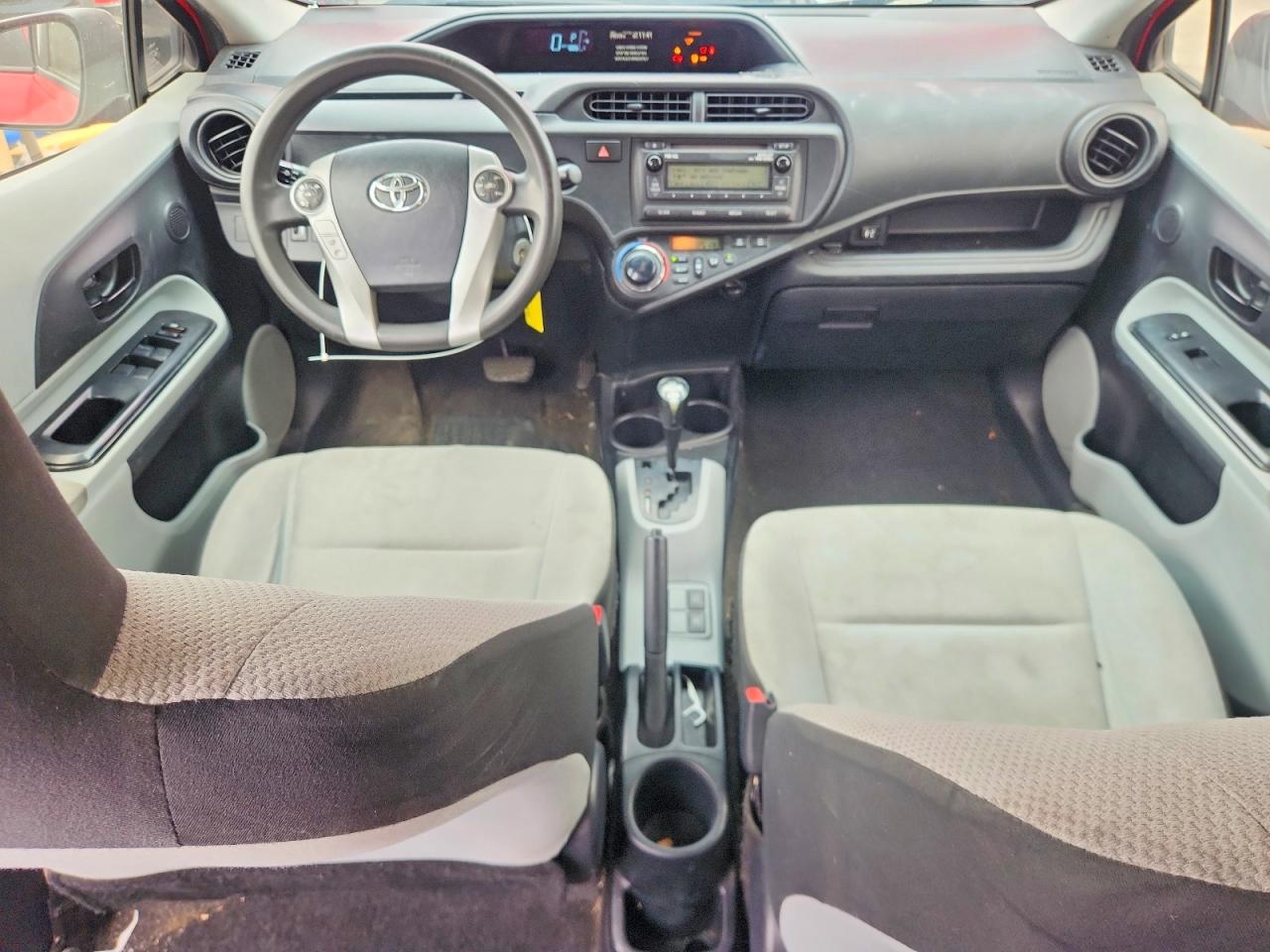 2014 Toyota Prius C One Red vin: JTDKDTB39E1558985