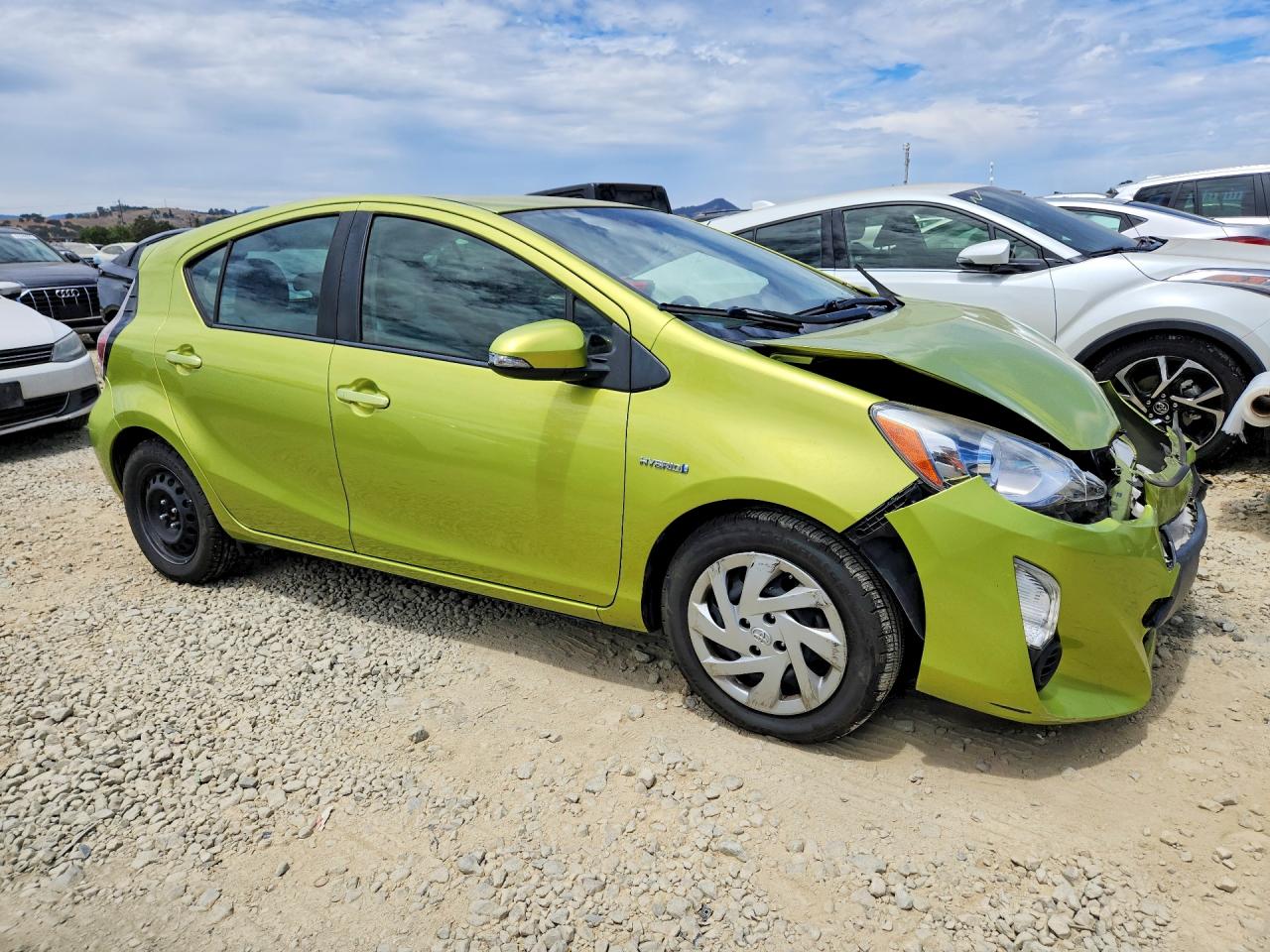 2015 Toyota Prius C One Green vin: JTDKDTB39F1091925