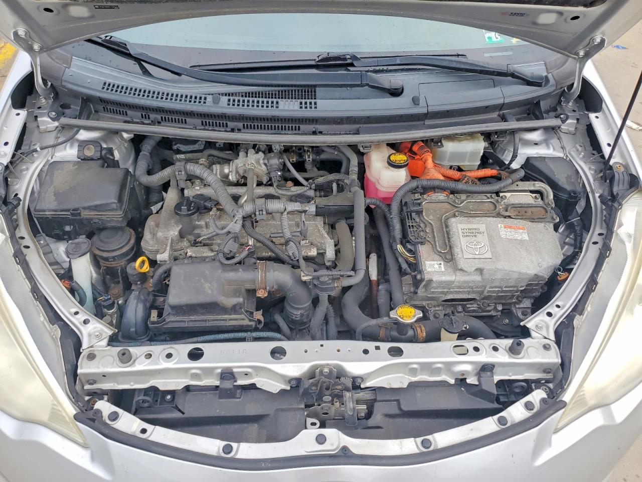 2012 Toyota Prius C Two Silver vin: JTDKDTB3XC1509064