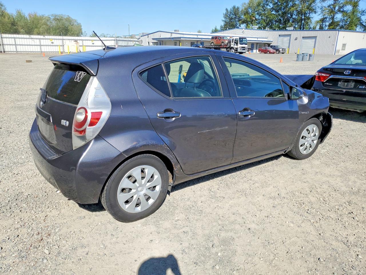 2013 Toyota Prius C Four Серый vin: JTDKDTB3XD1041144