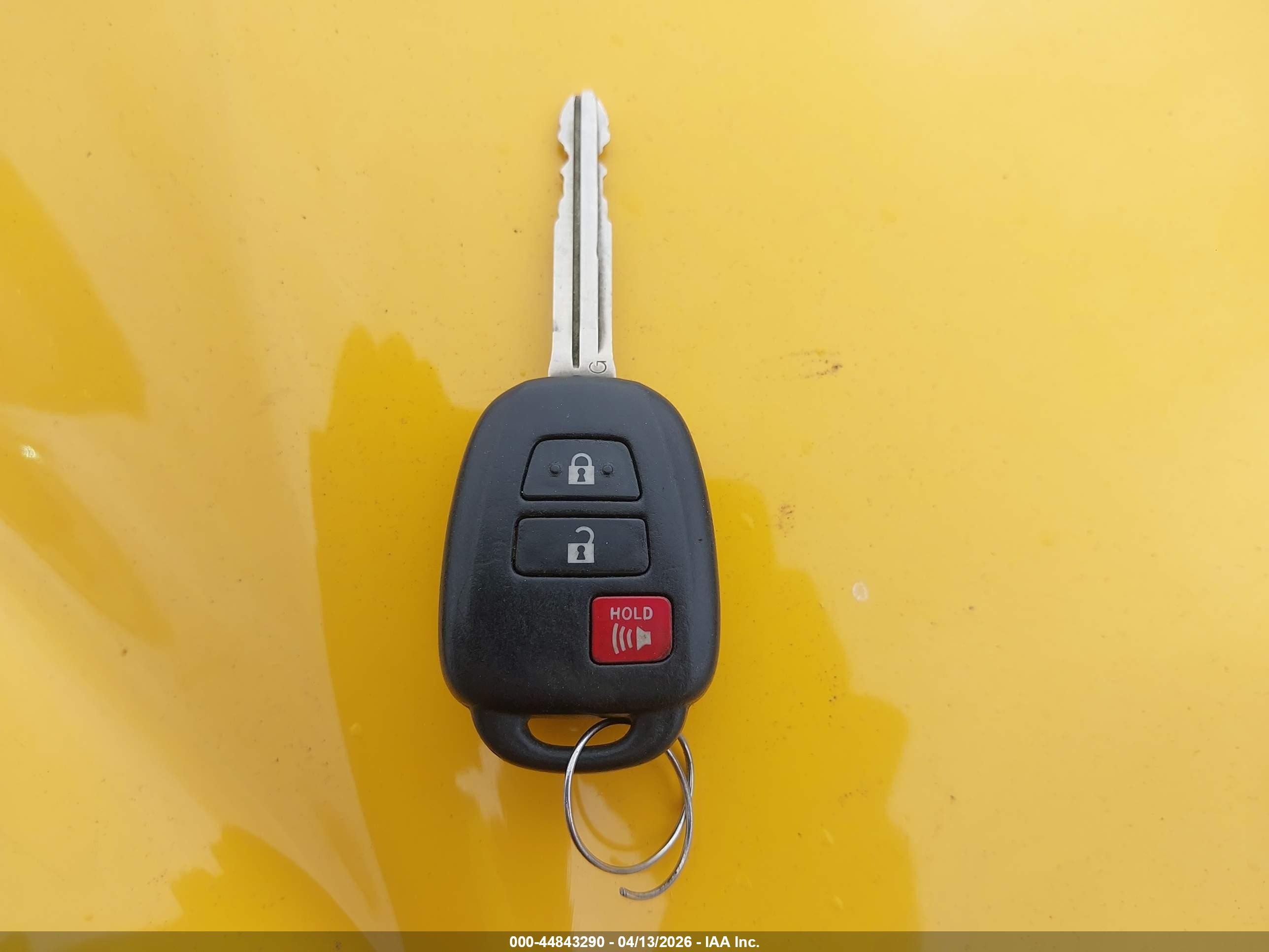 2014 Toyota Prius C Two Yellow vin: JTDKDTB3XE1069267