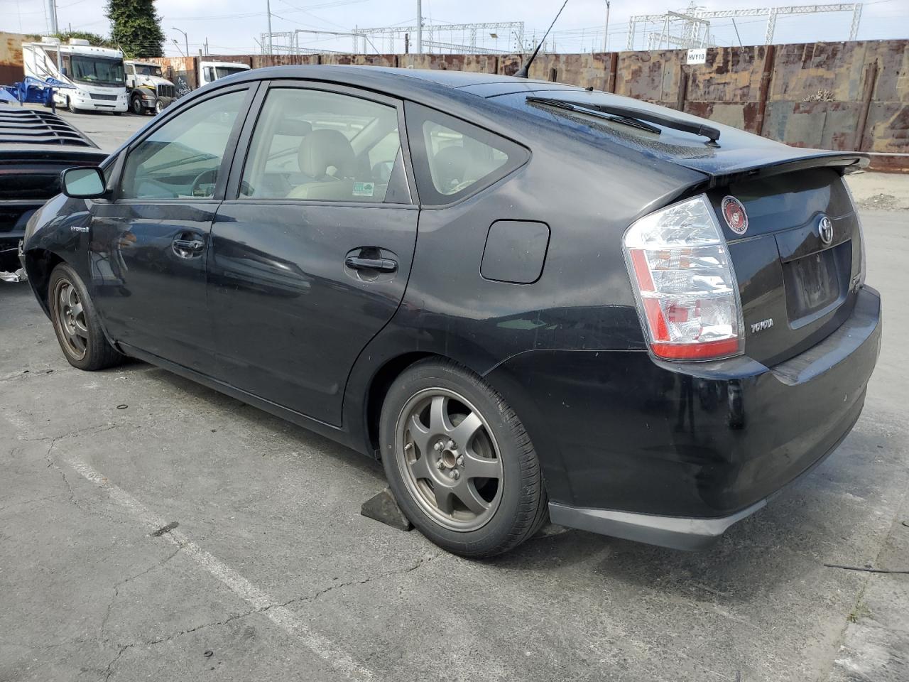 2007 Toyota Prius Hyb Black vin: JTDKE20U923282987