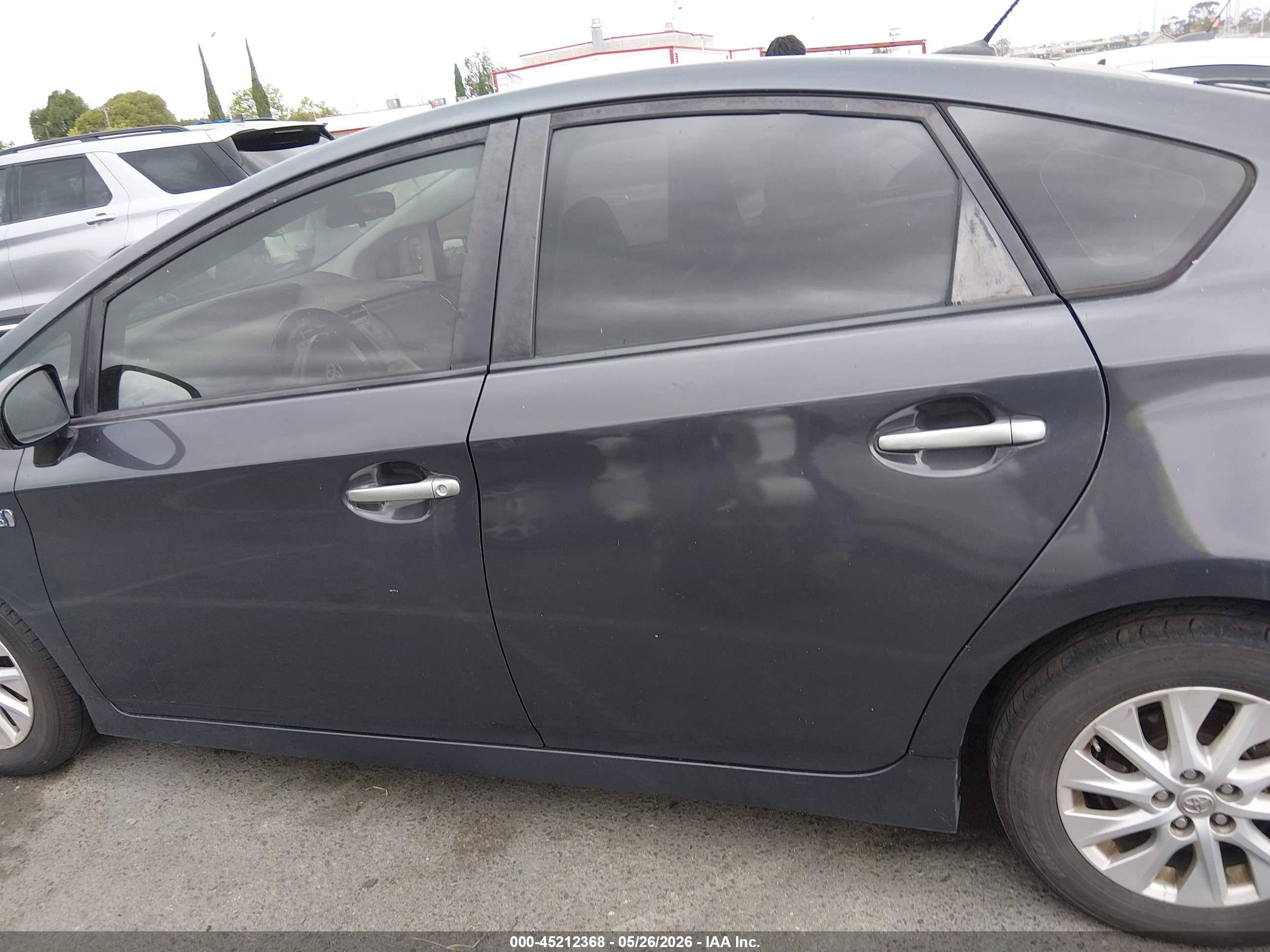 2012 Toyota Prius Plug-in   Black vin: JTDKN3DP0C3010887