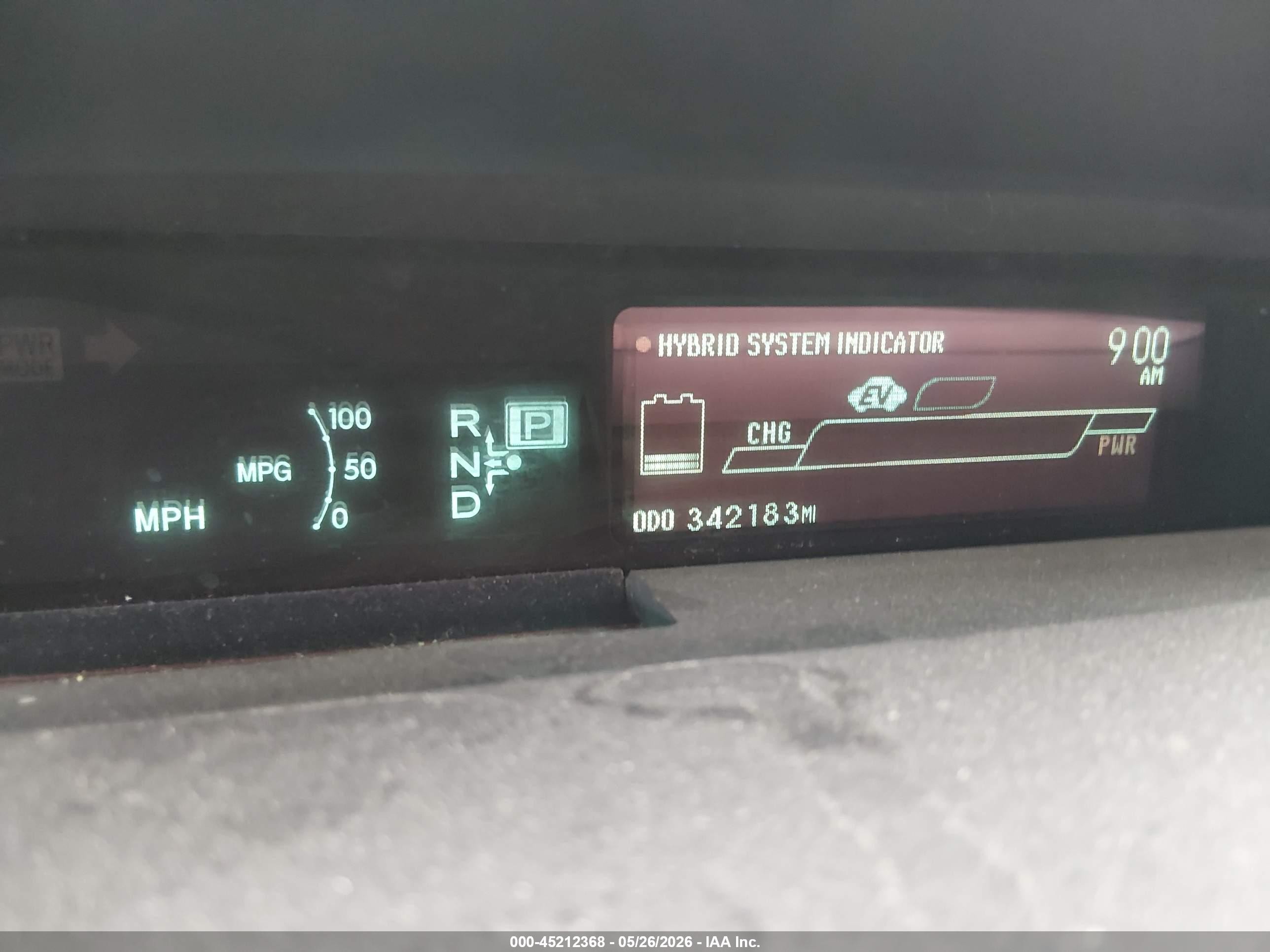 2012 Toyota Prius Plug-in   Black vin: JTDKN3DP0C3010887