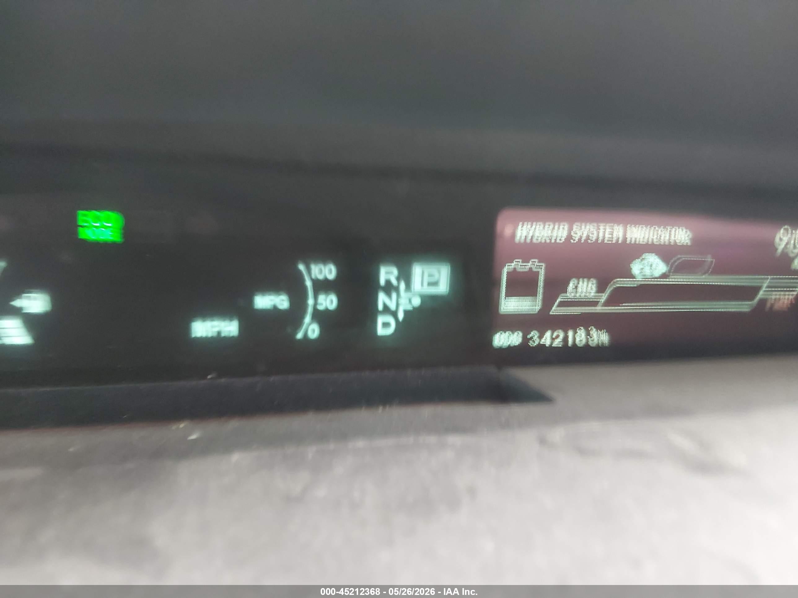 2012 Toyota Prius Plug-in   Black vin: JTDKN3DP0C3010887