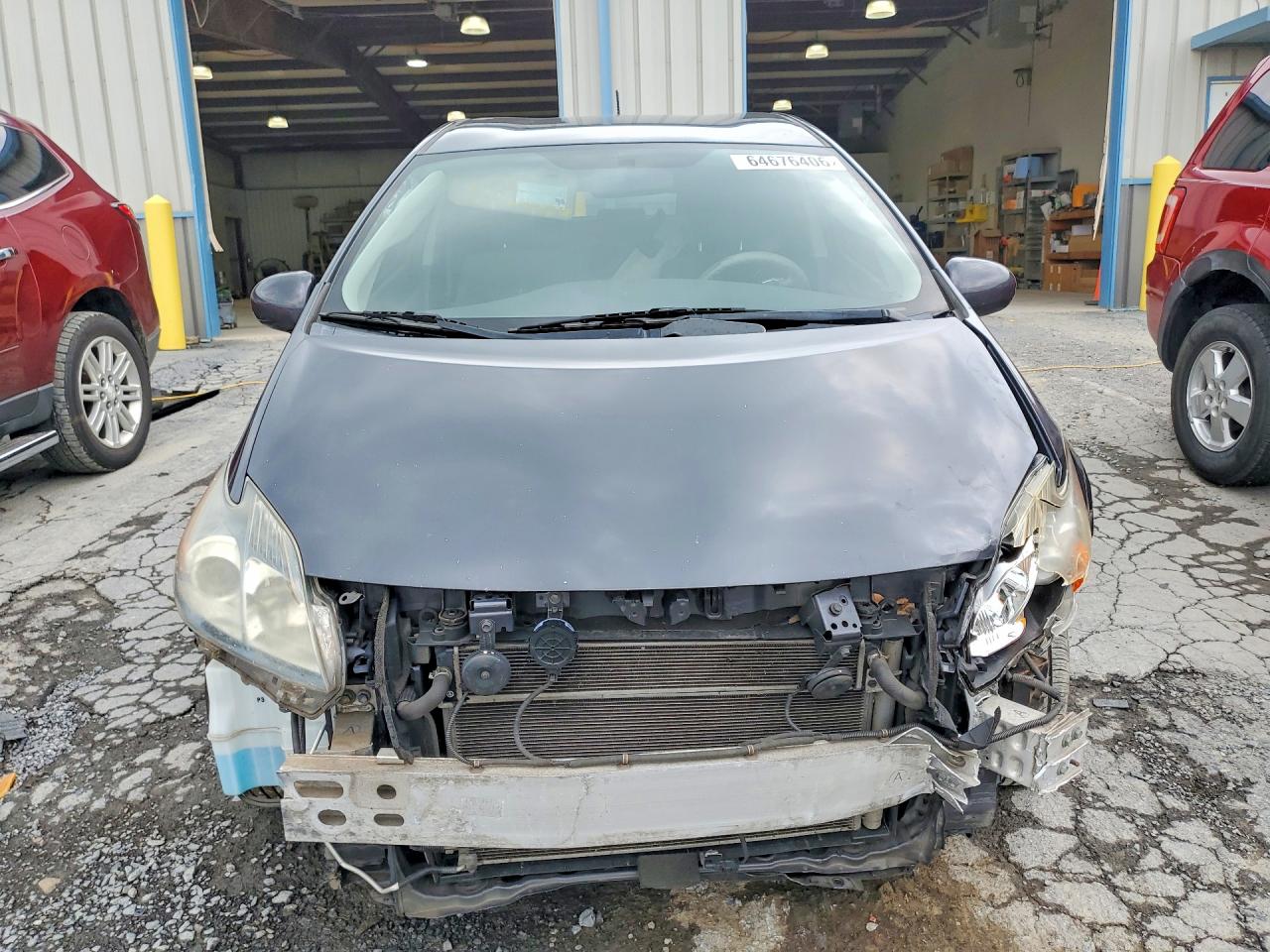 2014 Toyota Prius Plug-in Hybrid Base Серый vin: JTDKN3DP0E3056951