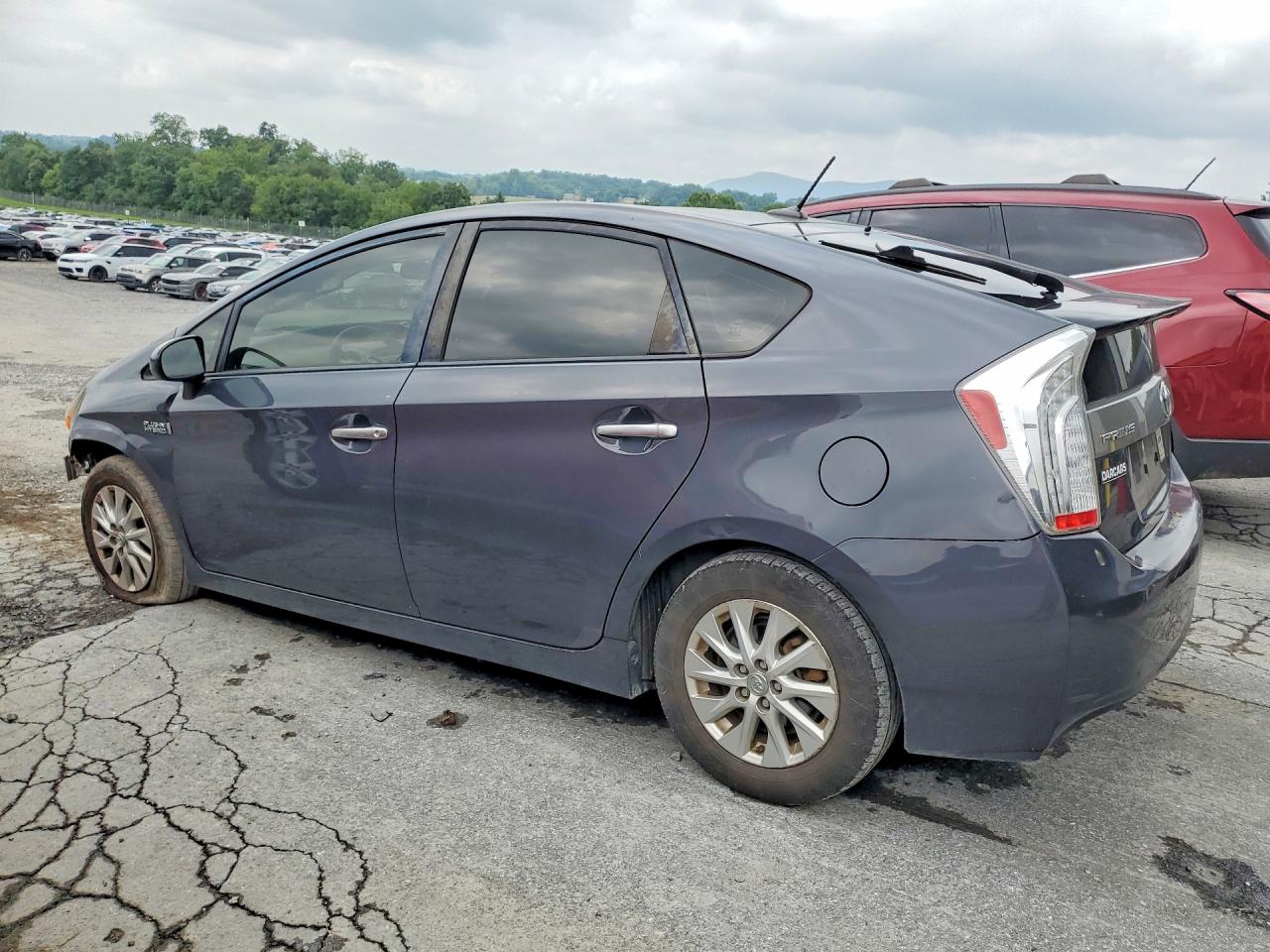2014 Toyota Prius Plug-in Hybrid Base Серый vin: JTDKN3DP0E3056951