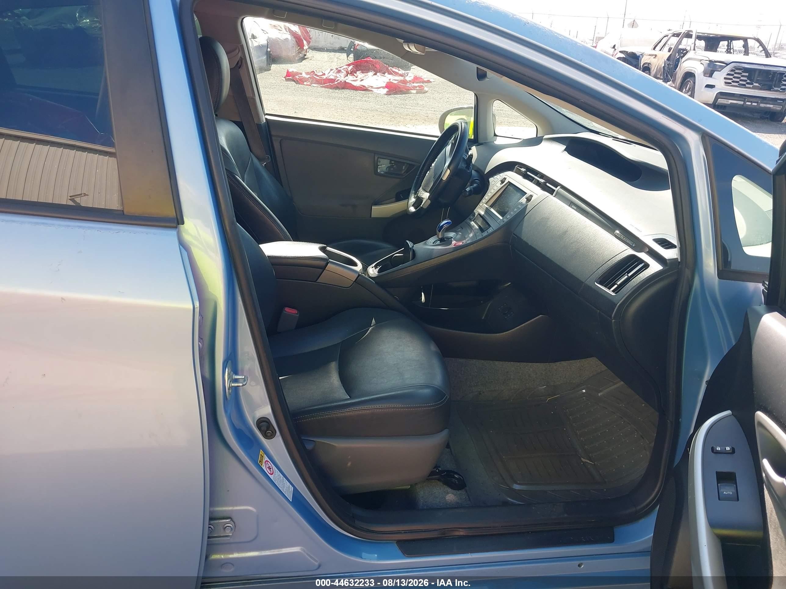 2015 Toyota Prius Plug-in Advanced Blue vin: JTDKN3DP0F3069703