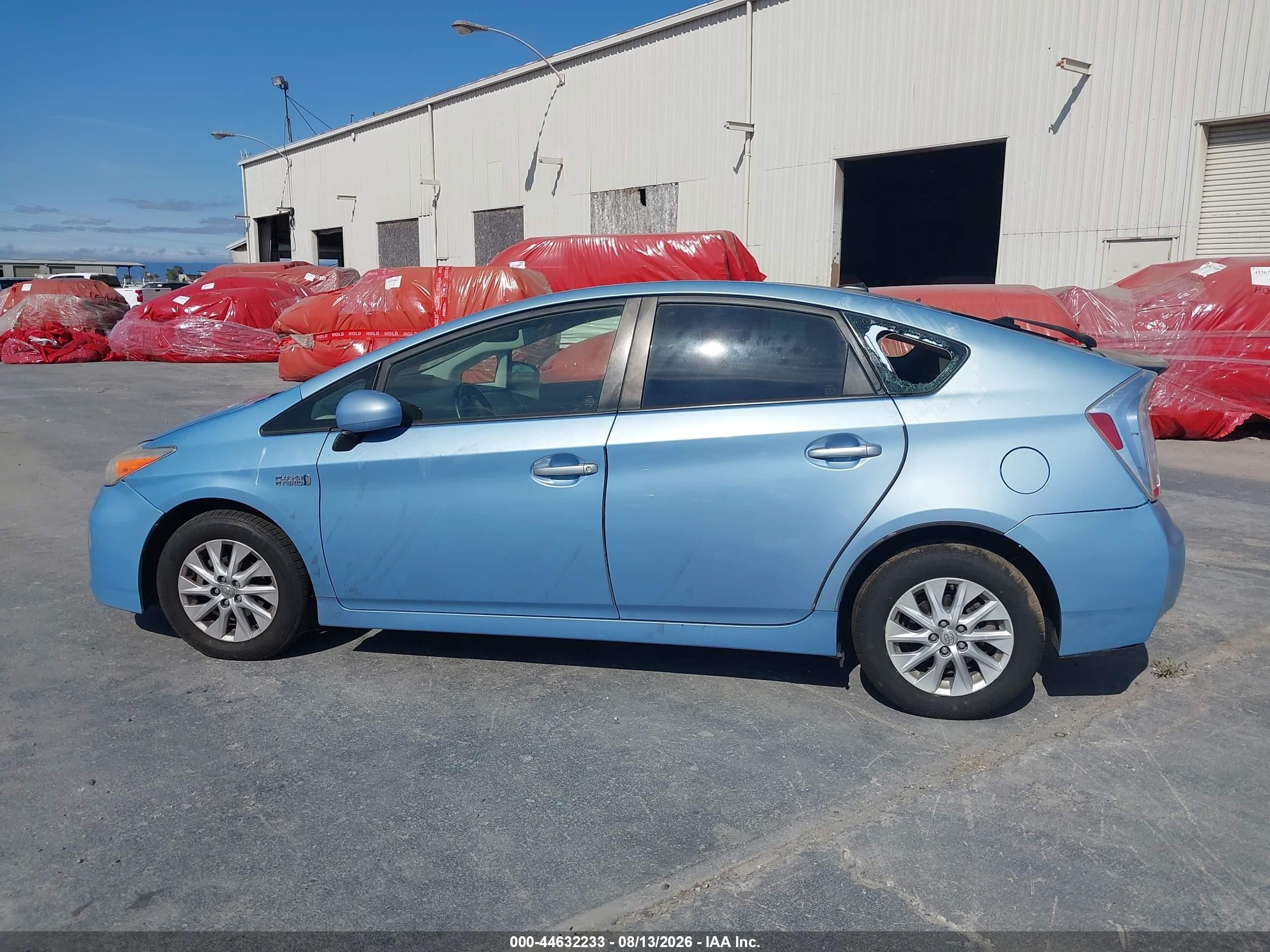 2015 Toyota Prius Plug-in Advanced Blue vin: JTDKN3DP0F3069703