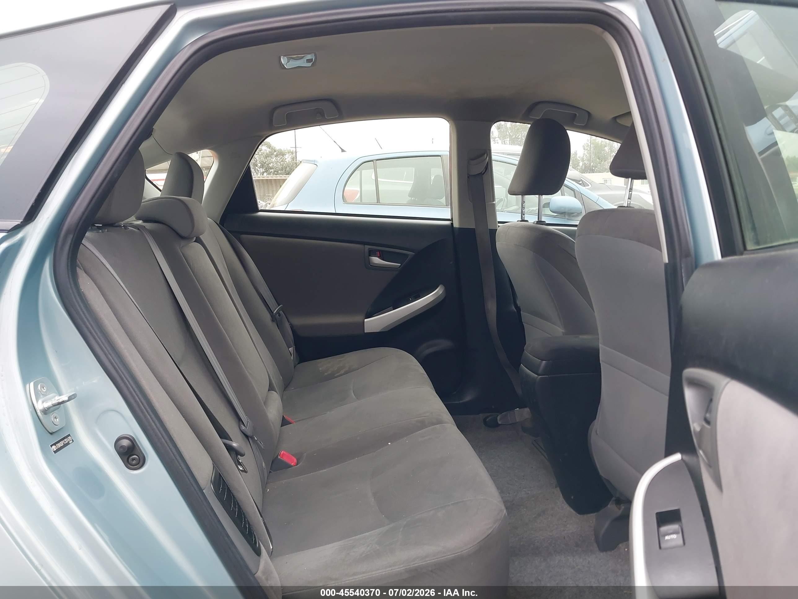 2012 Toyota Prius Plug-in   Light Blue vin: JTDKN3DP1C3014785