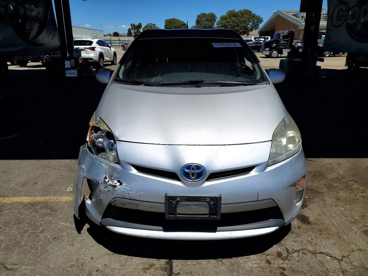 2013 Toyota Prius Plug-in Hybrid Base Silver vin: JTDKN3DP1D3041664