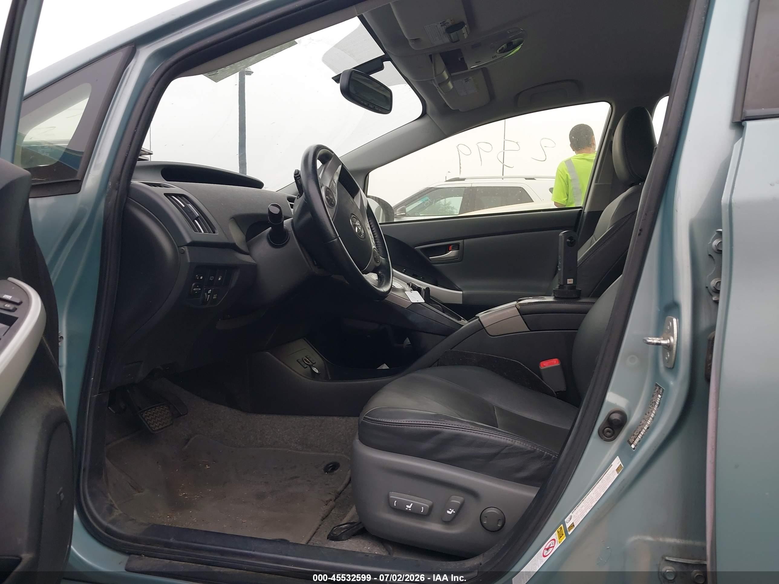 2013 Toyota Prius Plug-in Advanced Teal vin: JTDKN3DP1D3045939