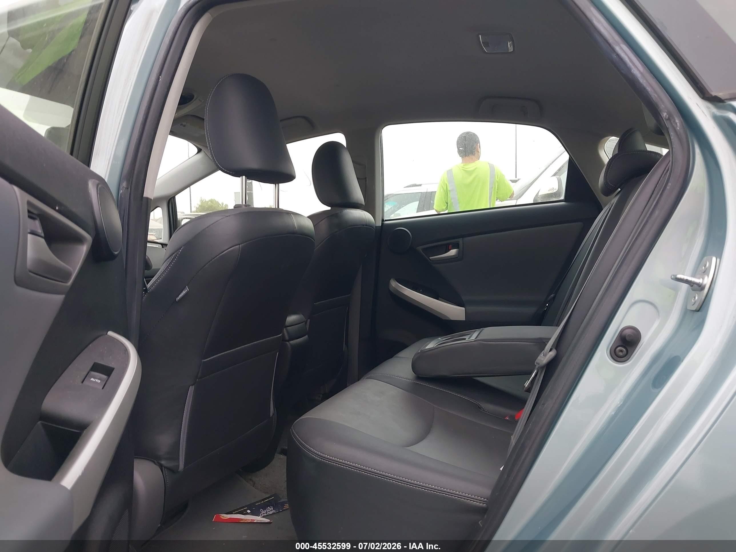 2013 Toyota Prius Plug-in Advanced Teal vin: JTDKN3DP1D3045939