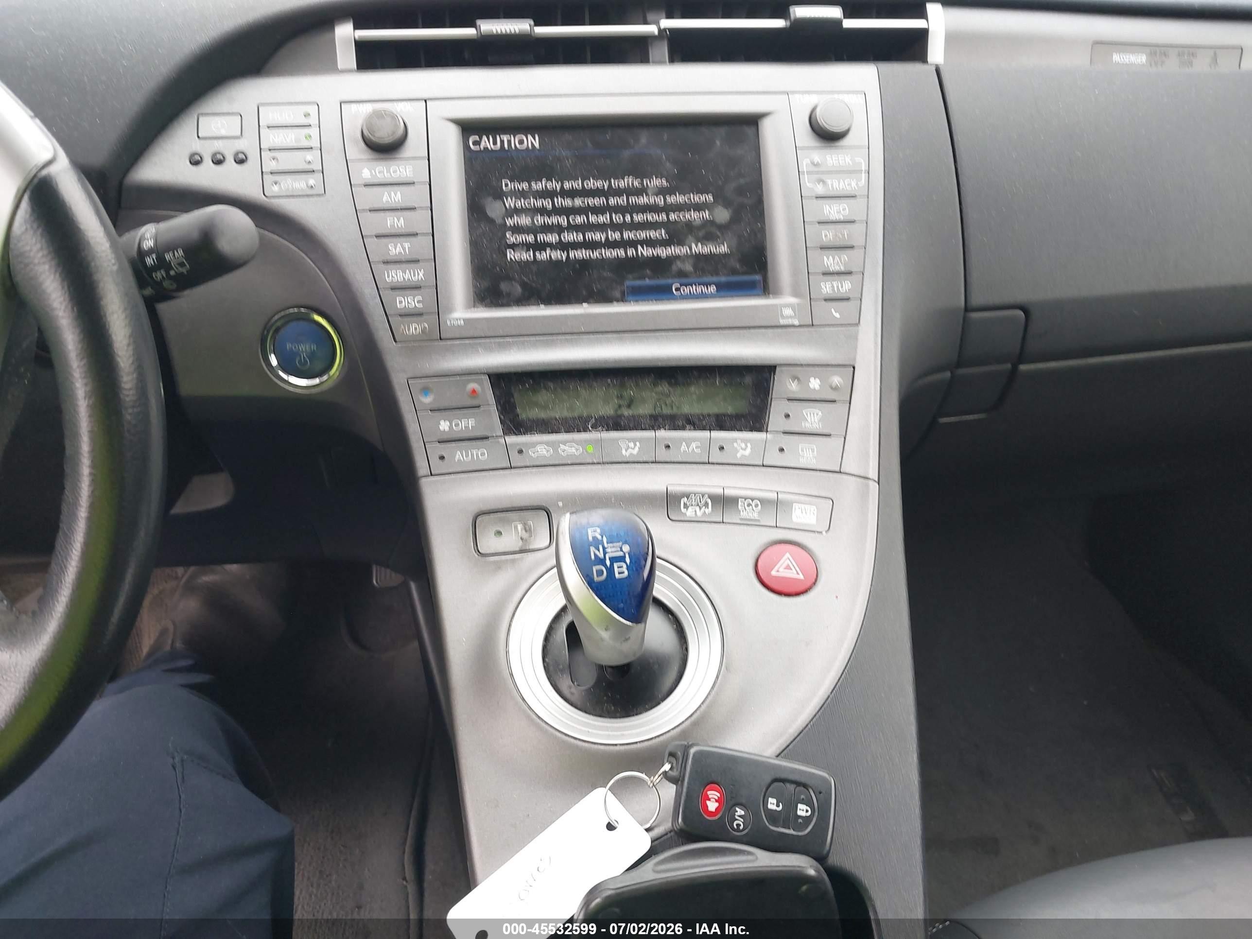 2013 Toyota Prius Plug-in Advanced Teal vin: JTDKN3DP1D3045939