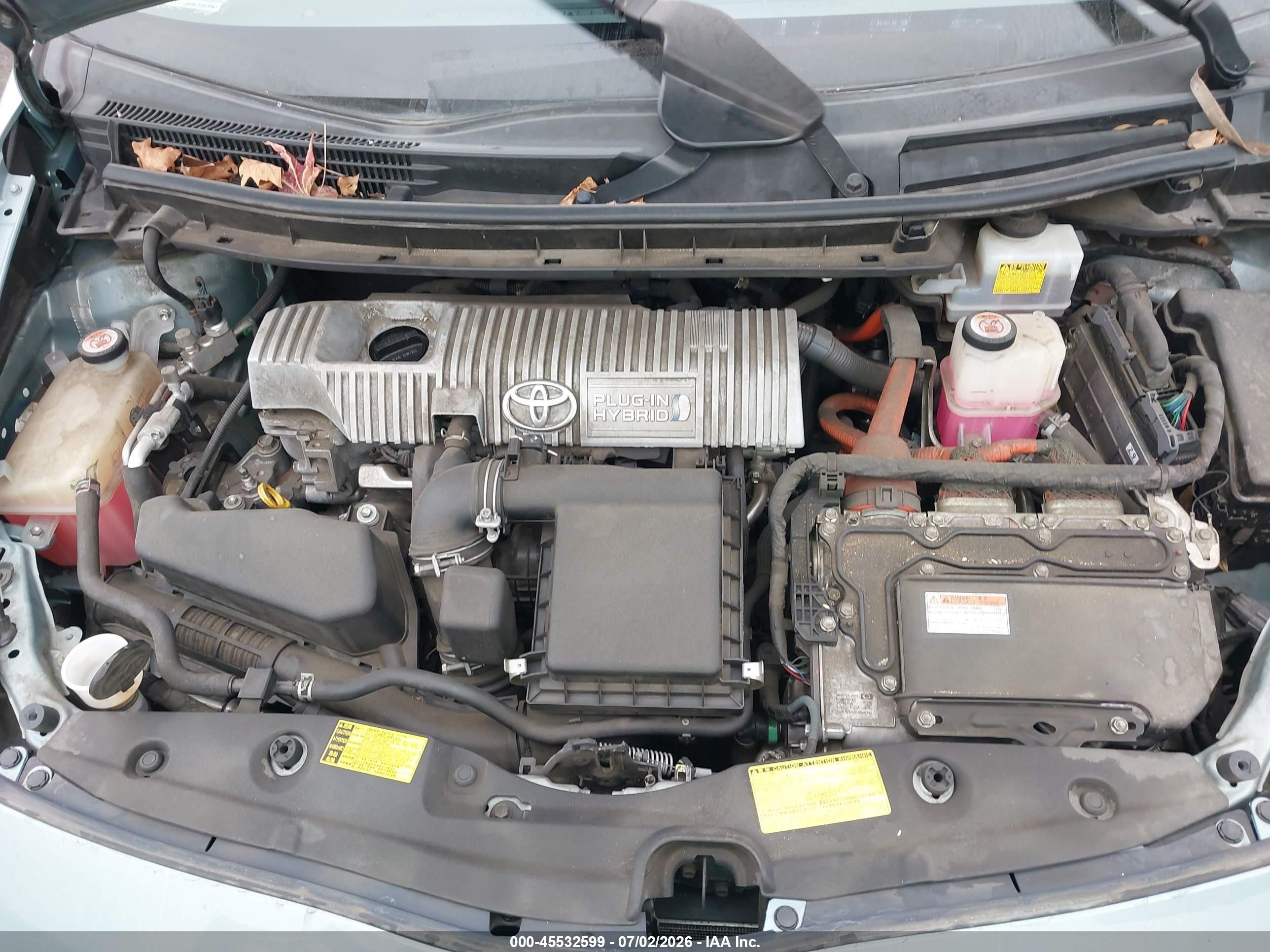 2013 Toyota Prius Plug-in Advanced Teal vin: JTDKN3DP1D3045939