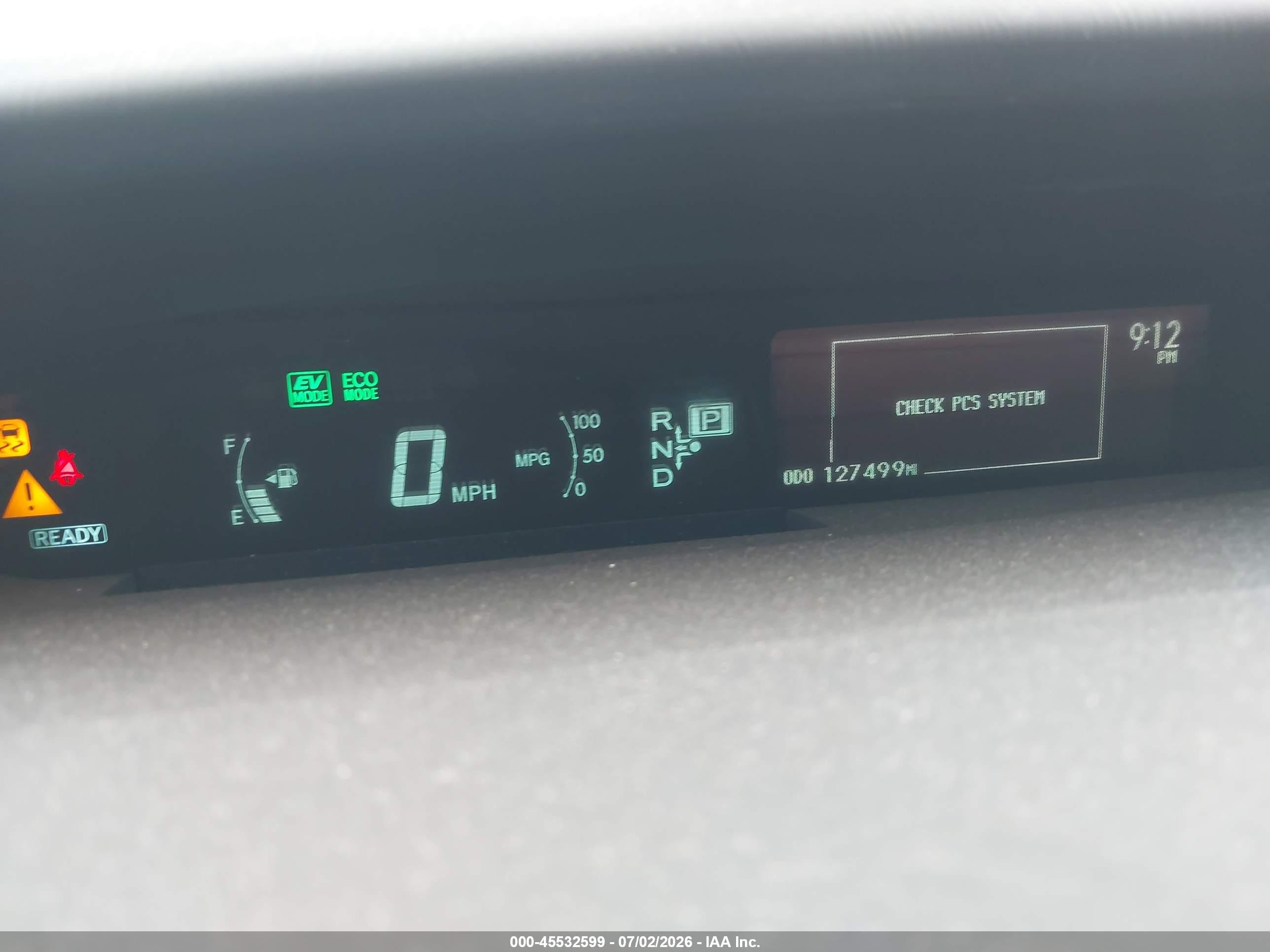 2013 Toyota Prius Plug-in Advanced Teal vin: JTDKN3DP1D3045939