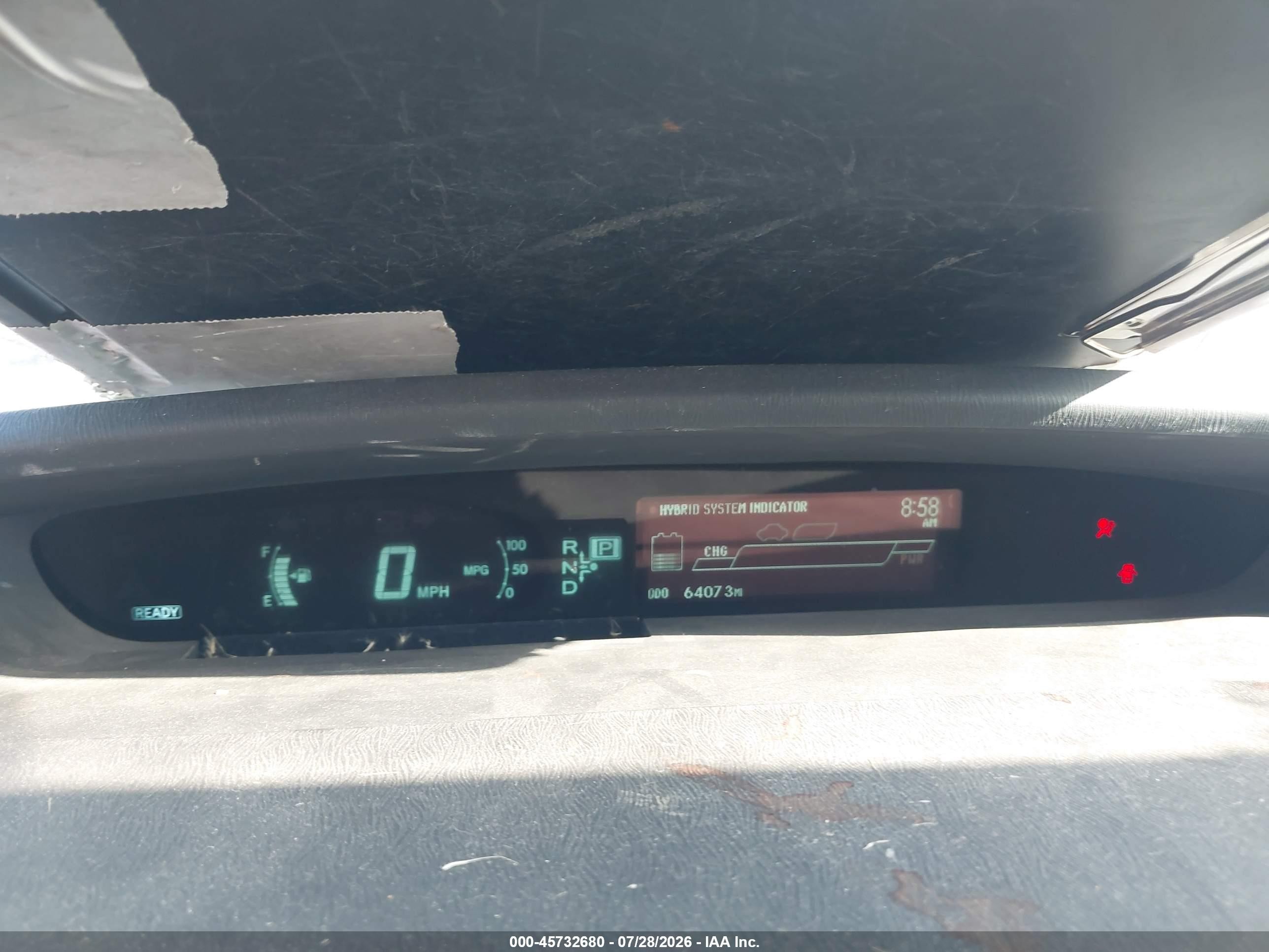 2015 Toyota Prius Plug-in Blue vin: JTDKN3DP1F3068477