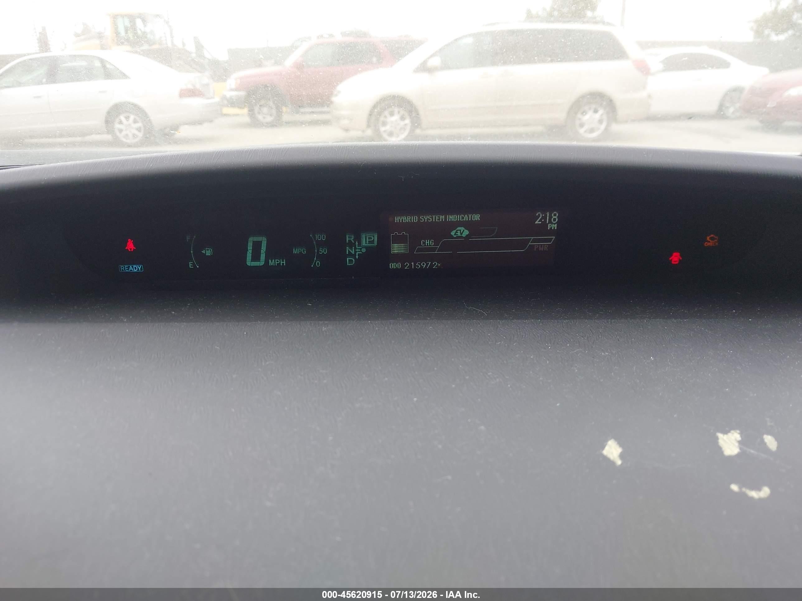 2012 Toyota Prius Plug-in Advanced White vin: JTDKN3DP2C3019672