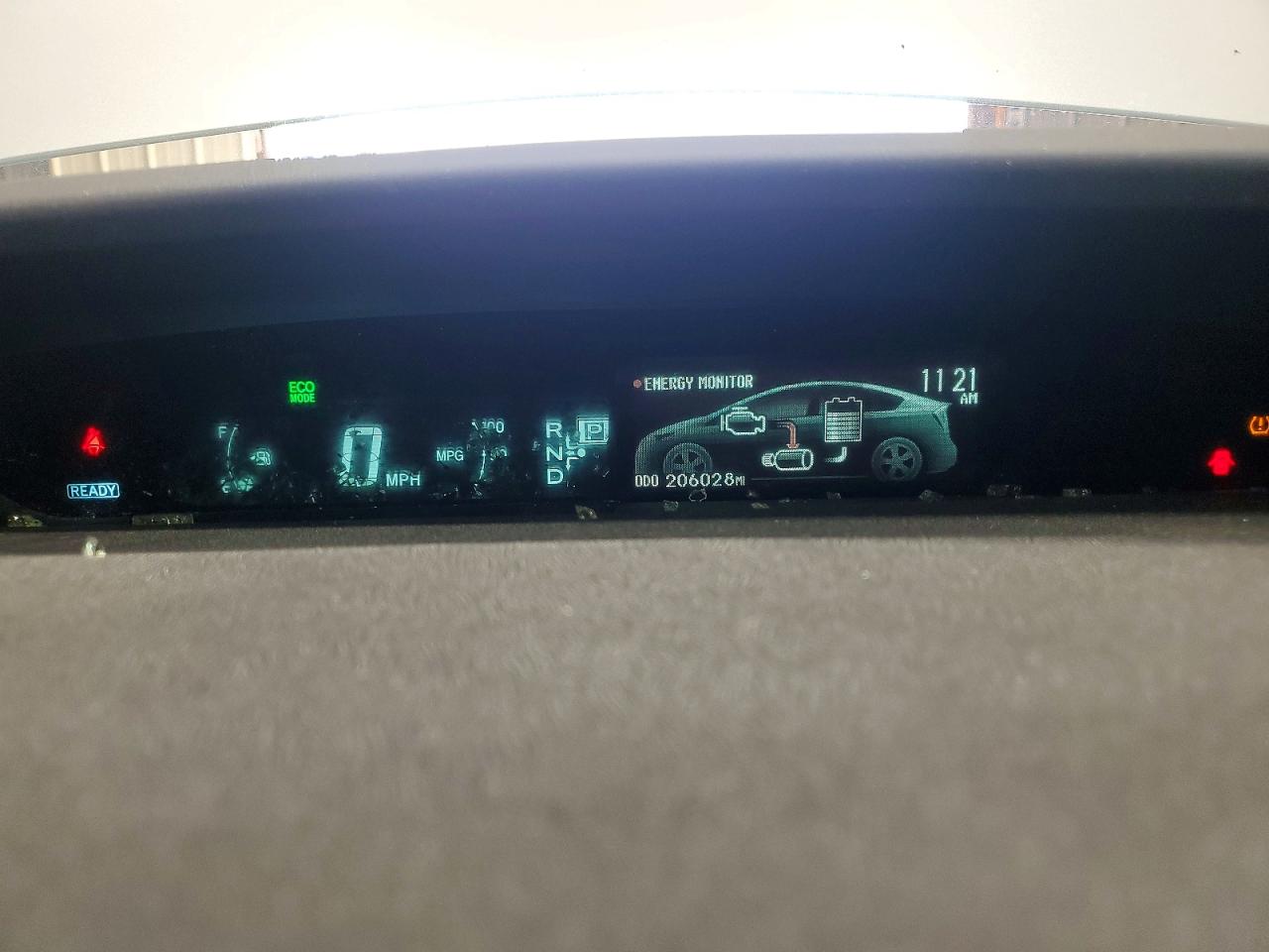 2012 Toyota Prius Plug-in Hybrid Base White vin: JTDKN3DP2C3028808