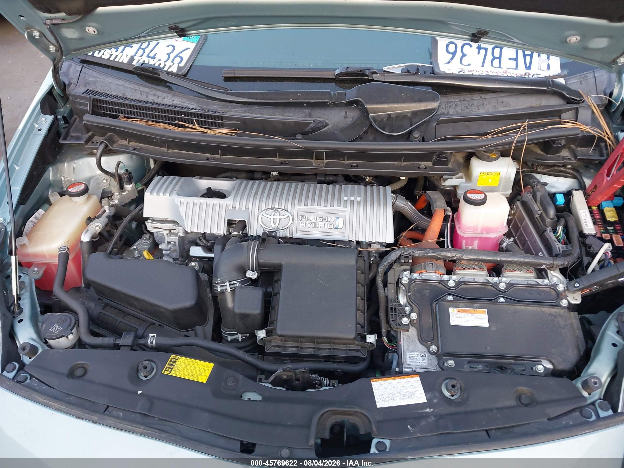 2015 Toyota Prius Plug-in   Blue vin: JTDKN3DP2F3070741