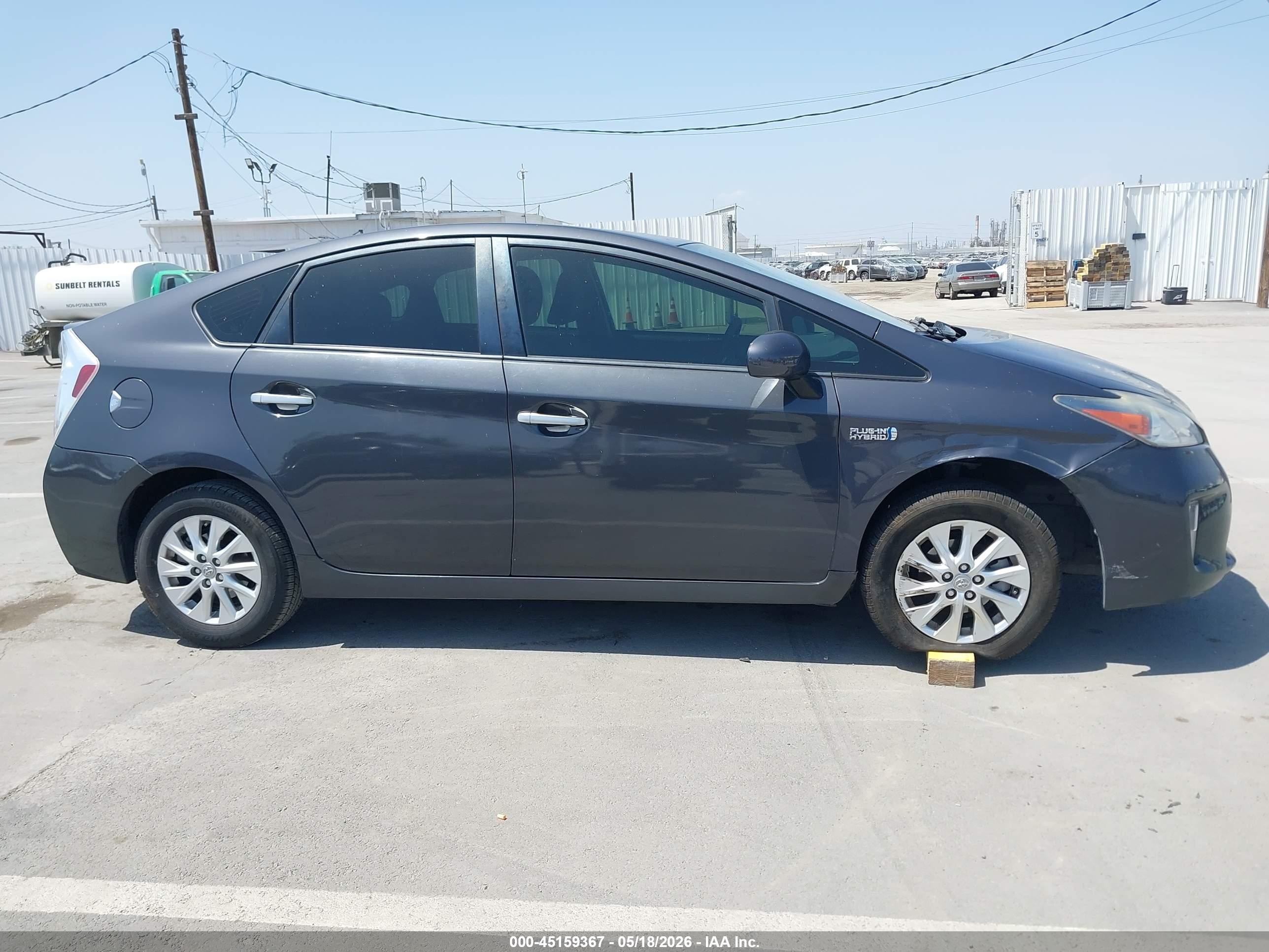 2015 Toyota Prius Plug-in   Gray vin: JTDKN3DP2F3073879