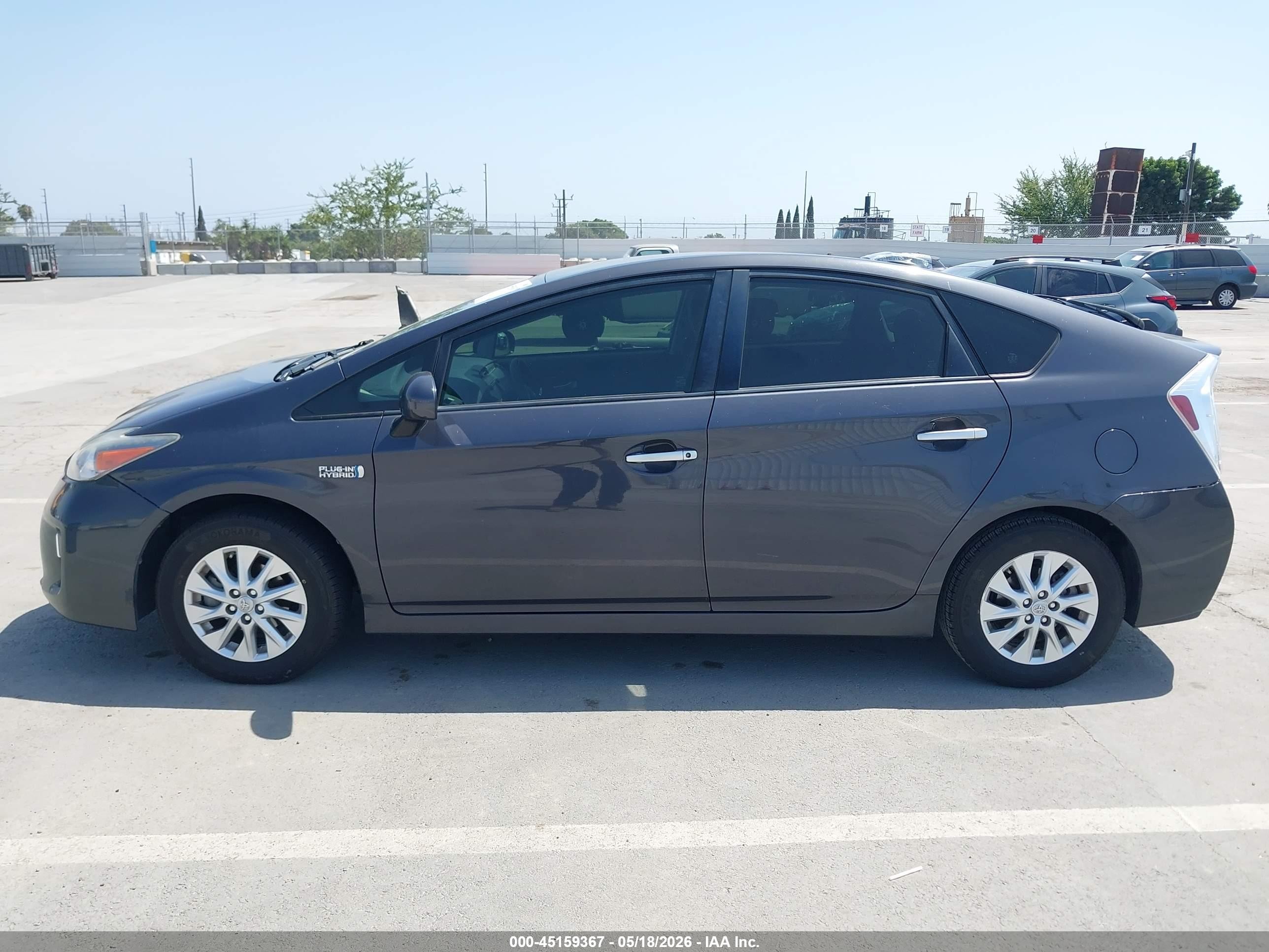 2015 Toyota Prius Plug-in   Gray vin: JTDKN3DP2F3073879