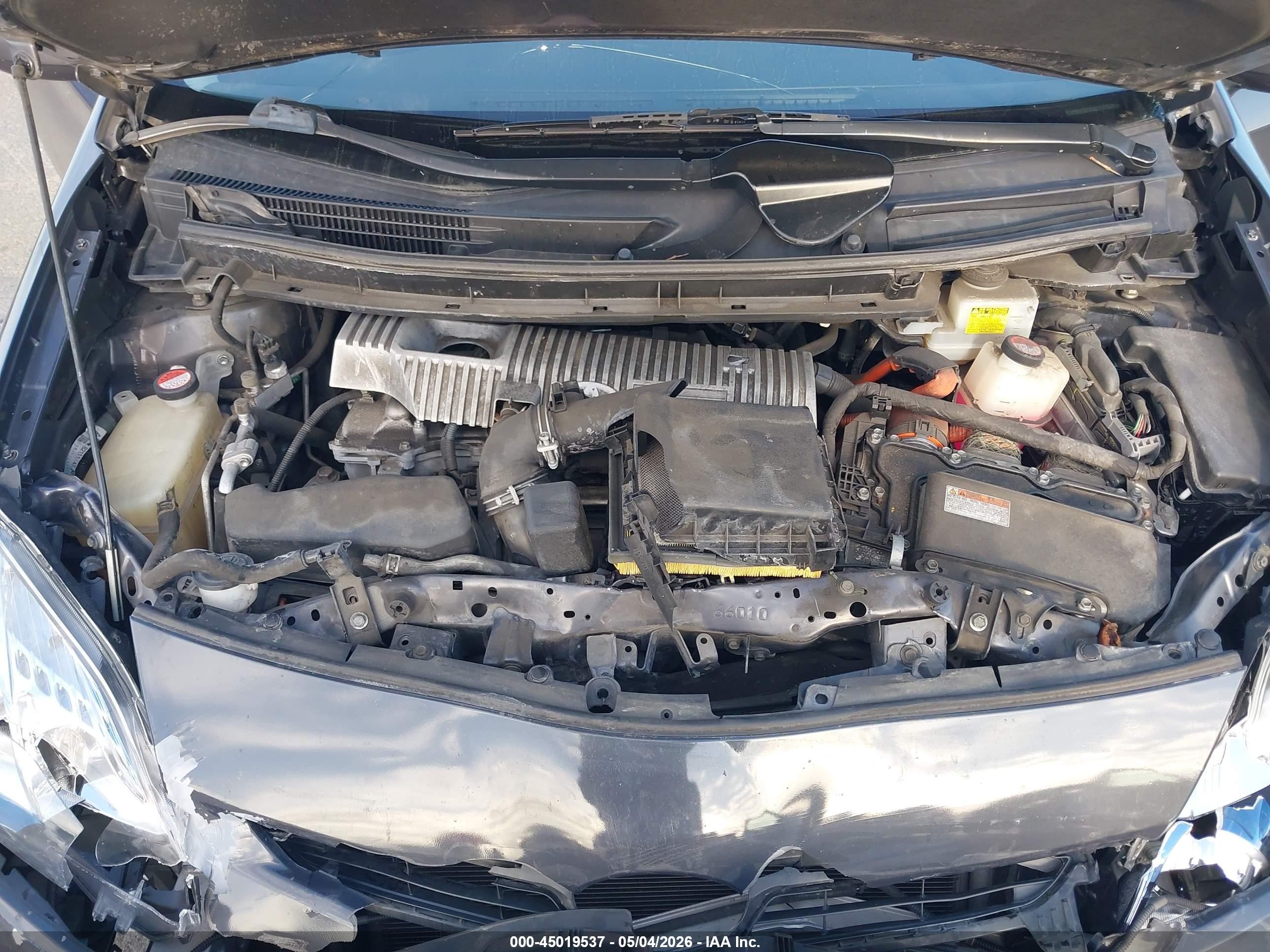 2015 Toyota Prius Plug-in   Gray vin: JTDKN3DP2F3074739
