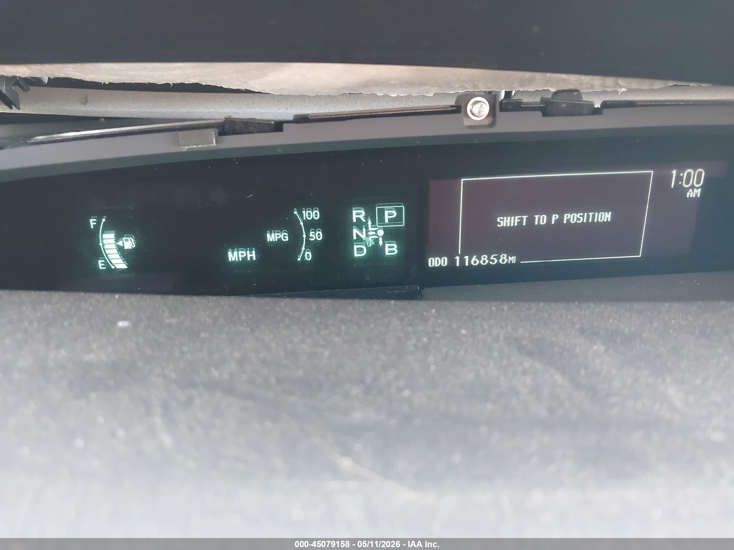 2012 Toyota Prius Plug-in   Silver vin: JTDKN3DP3C3010852