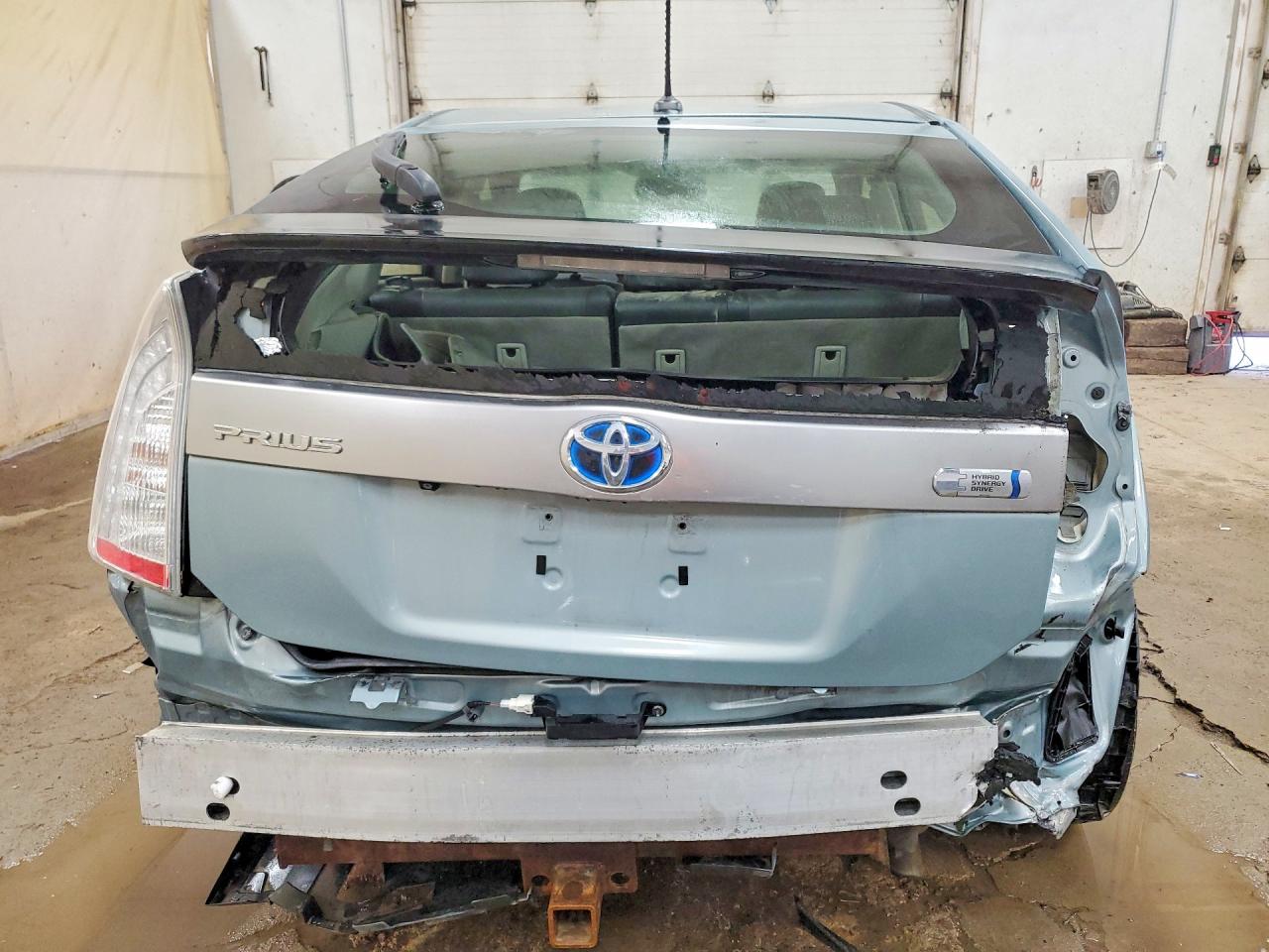 2012 Toyota Prius Plug-in Hybrid Advanced Blue vin: JTDKN3DP3C3019762