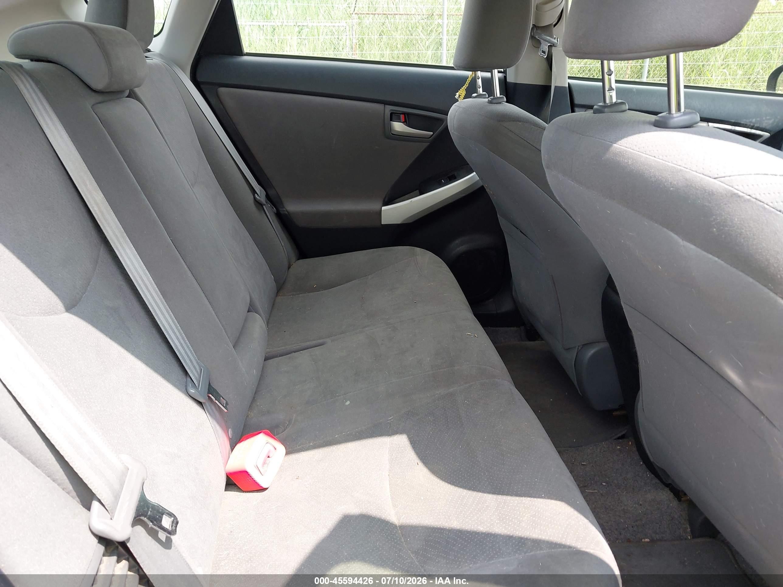 2012 Toyota Prius Plug-in   Gray vin: JTDKN3DP3C3023150