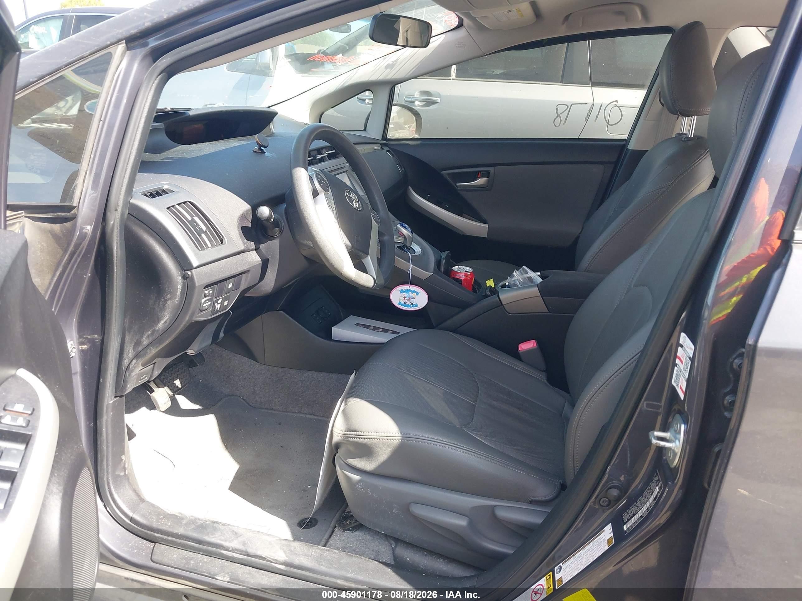 2013 Toyota Prius Plug-in   Серый vin: JTDKN3DP3D3032786