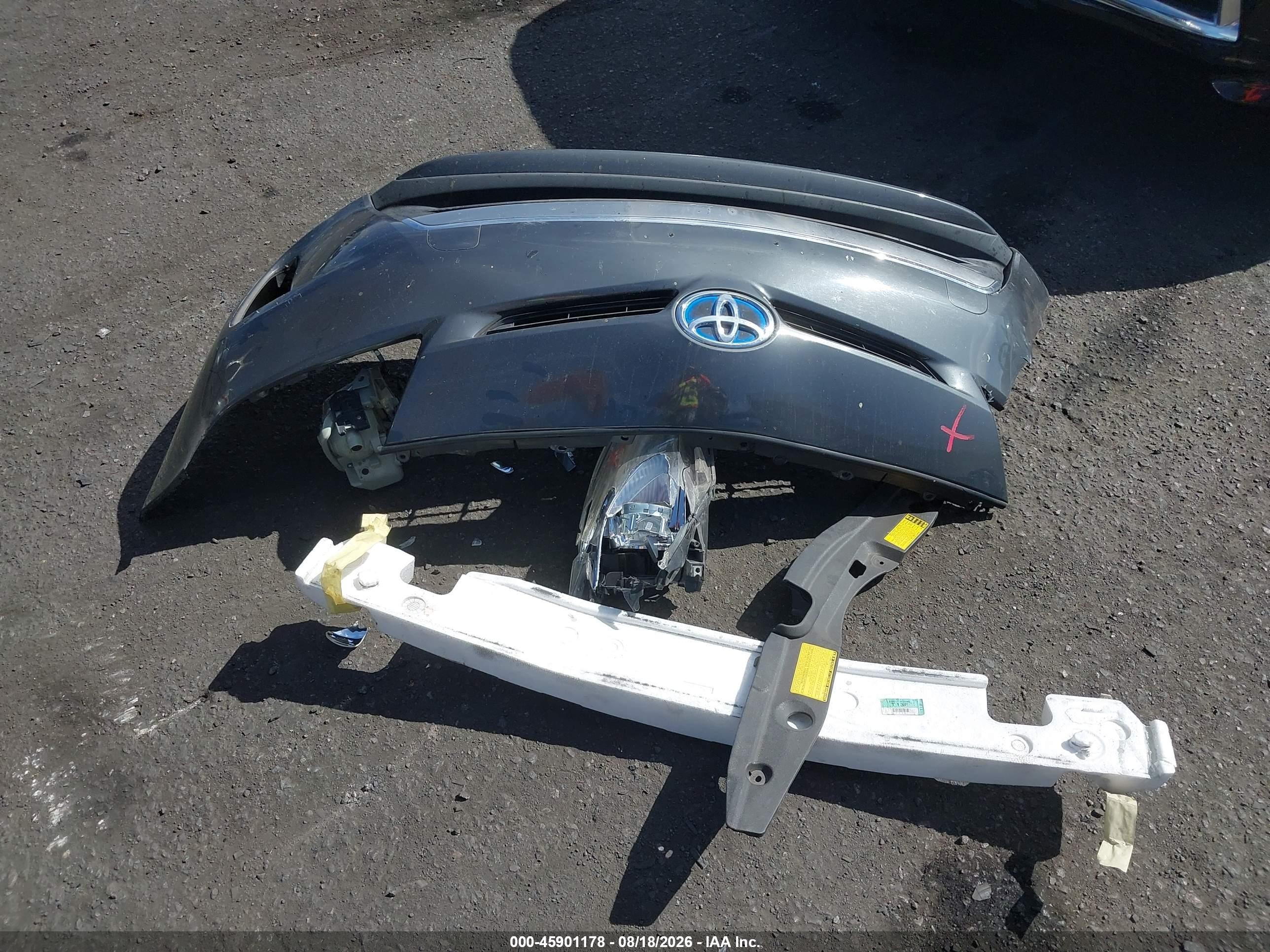 2013 Toyota Prius Plug-in   Серый vin: JTDKN3DP3D3032786