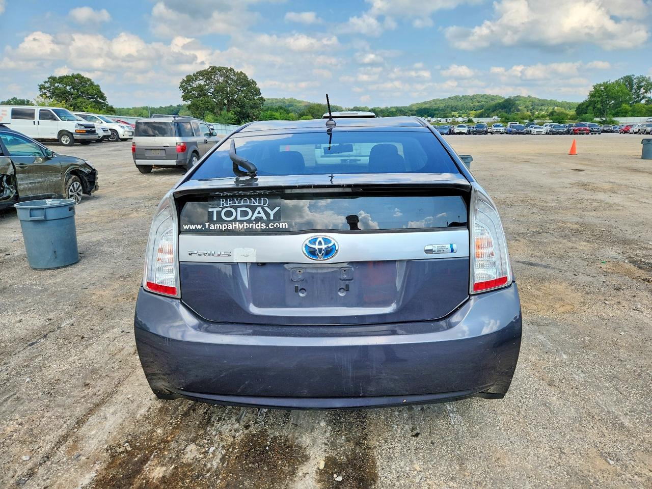 2014 Toyota Prius Plug-in Hybrid Base Gray vin: JTDKN3DP3E3049654