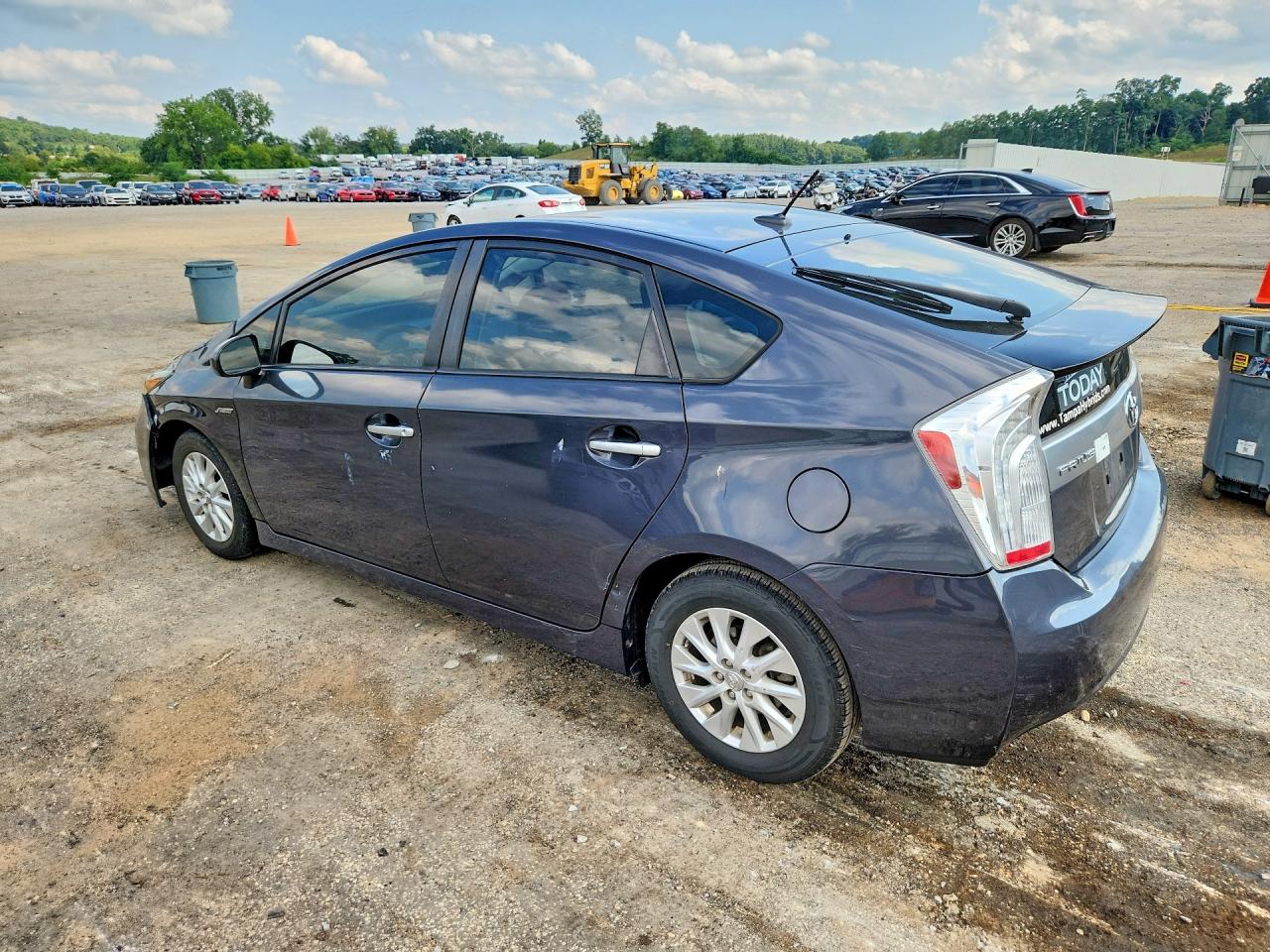 2014 Toyota Prius Plug-in Hybrid Base Gray vin: JTDKN3DP3E3049654