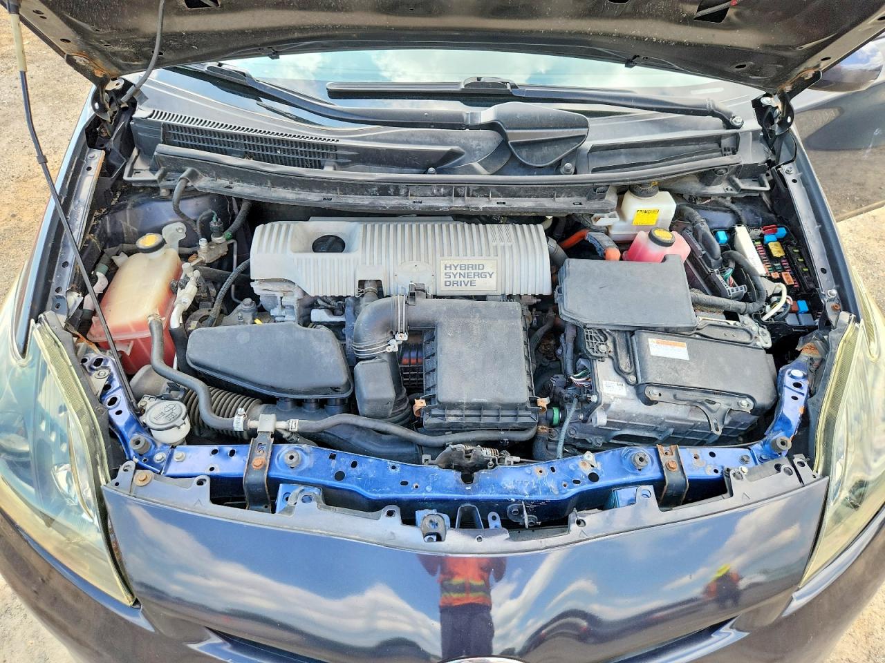 2014 Toyota Prius Plug-in Hybrid Base Gray vin: JTDKN3DP3E3049654