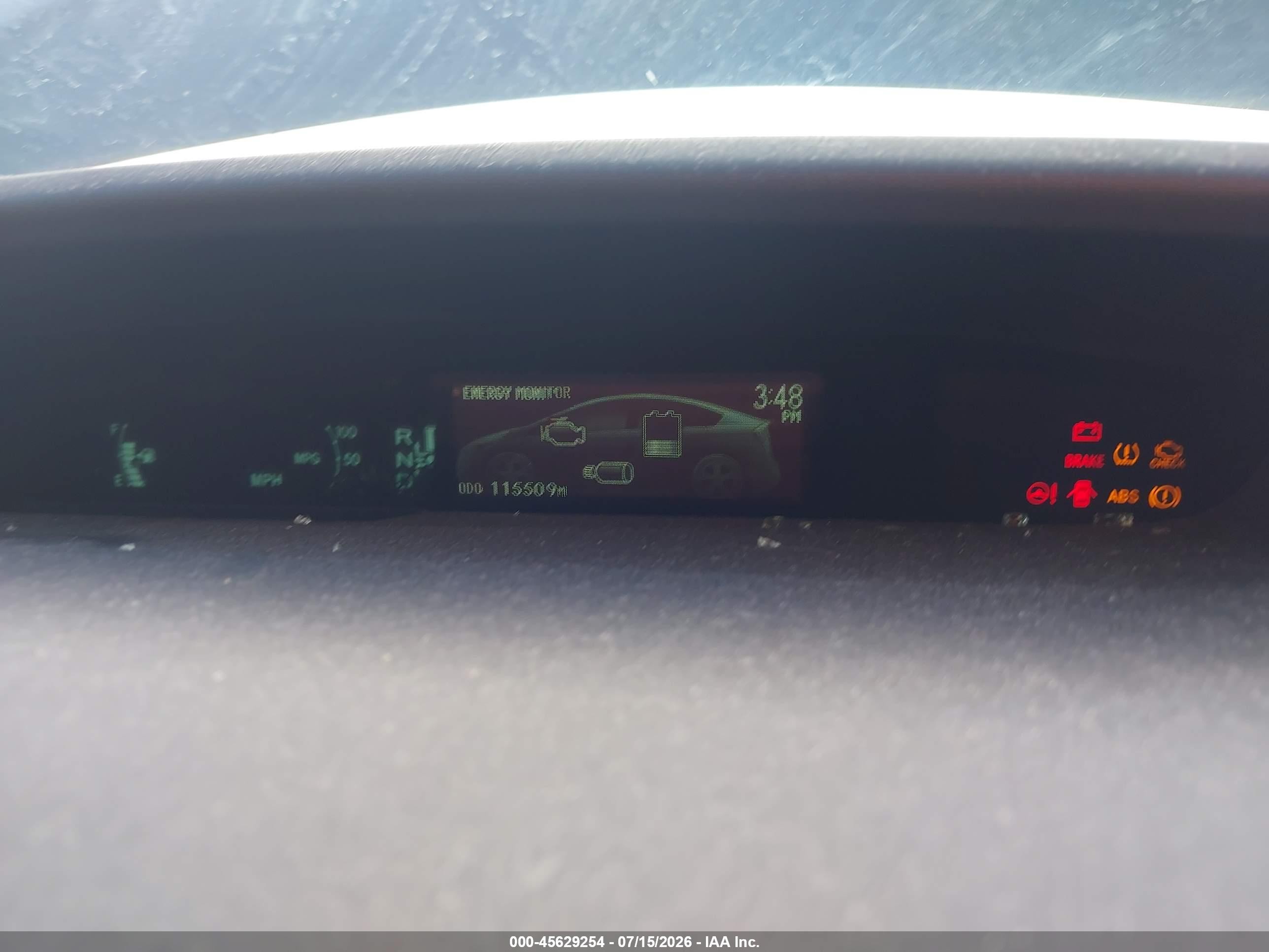 2014 Toyota Prius Plug-in   Brown vin: JTDKN3DP3E3050447