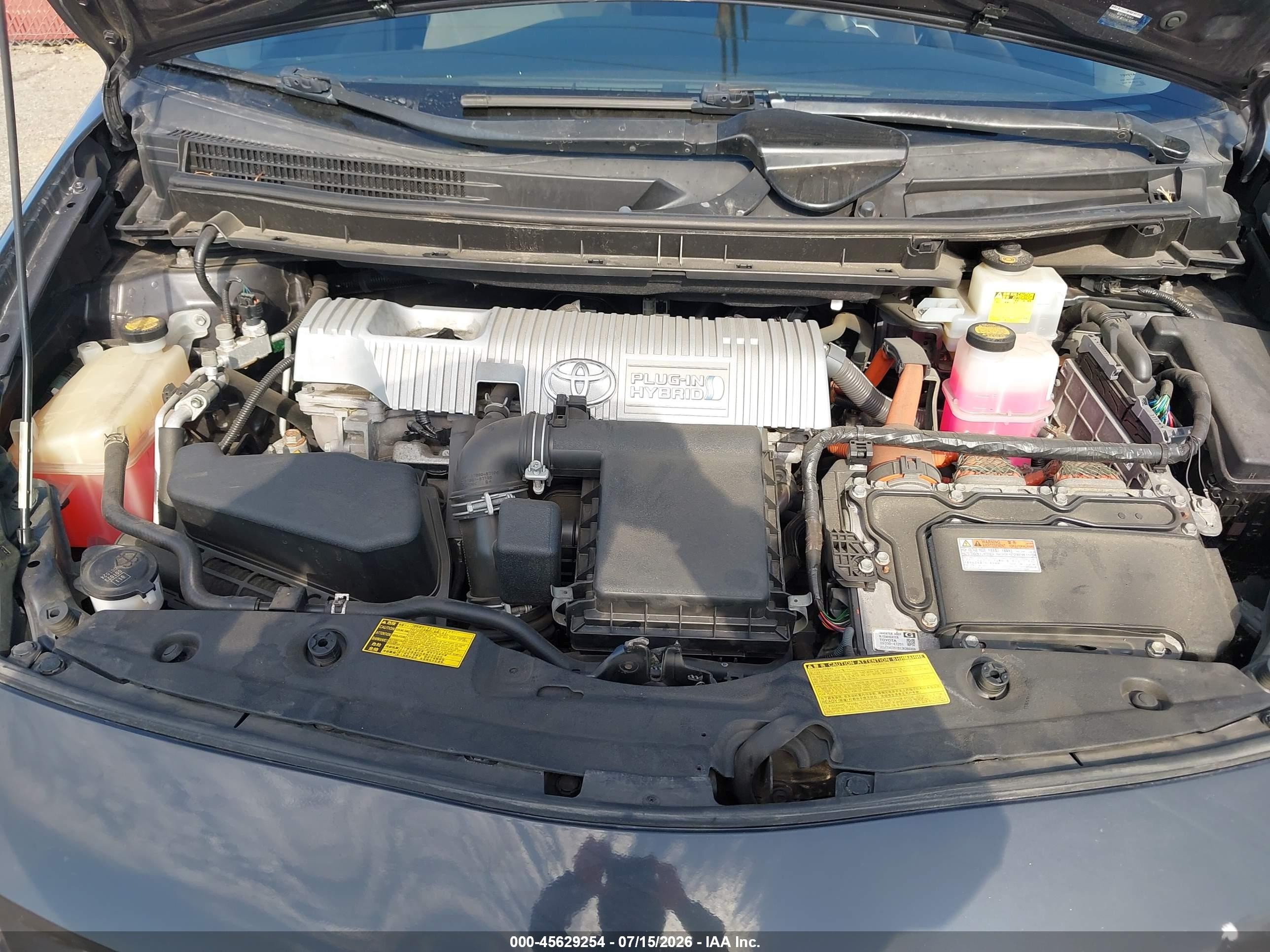 2014 Toyota Prius Plug-in   Brown vin: JTDKN3DP3E3050447