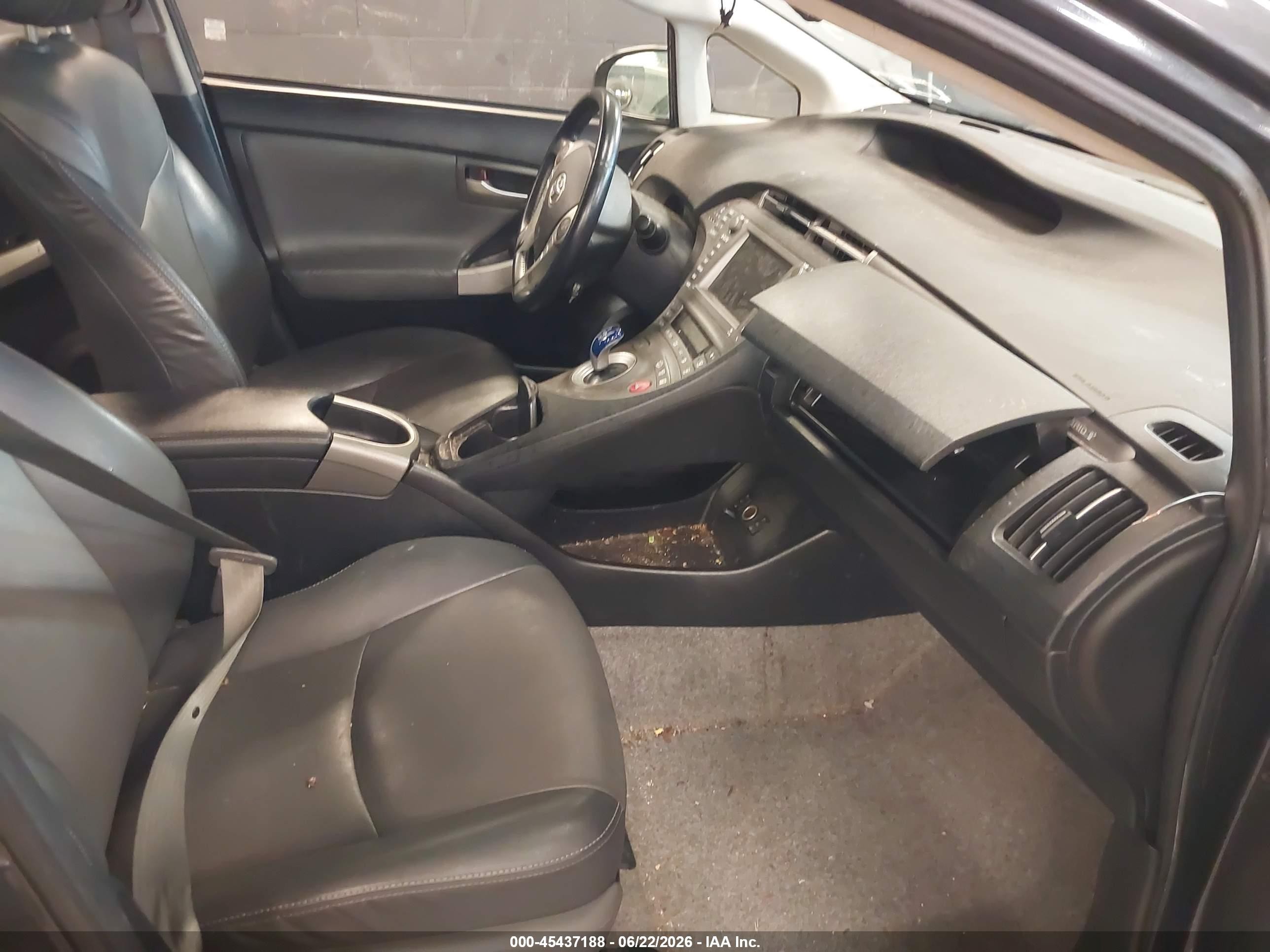2012 Toyota Prius Plug-in Advanced Gray vin: JTDKN3DP4C3022699